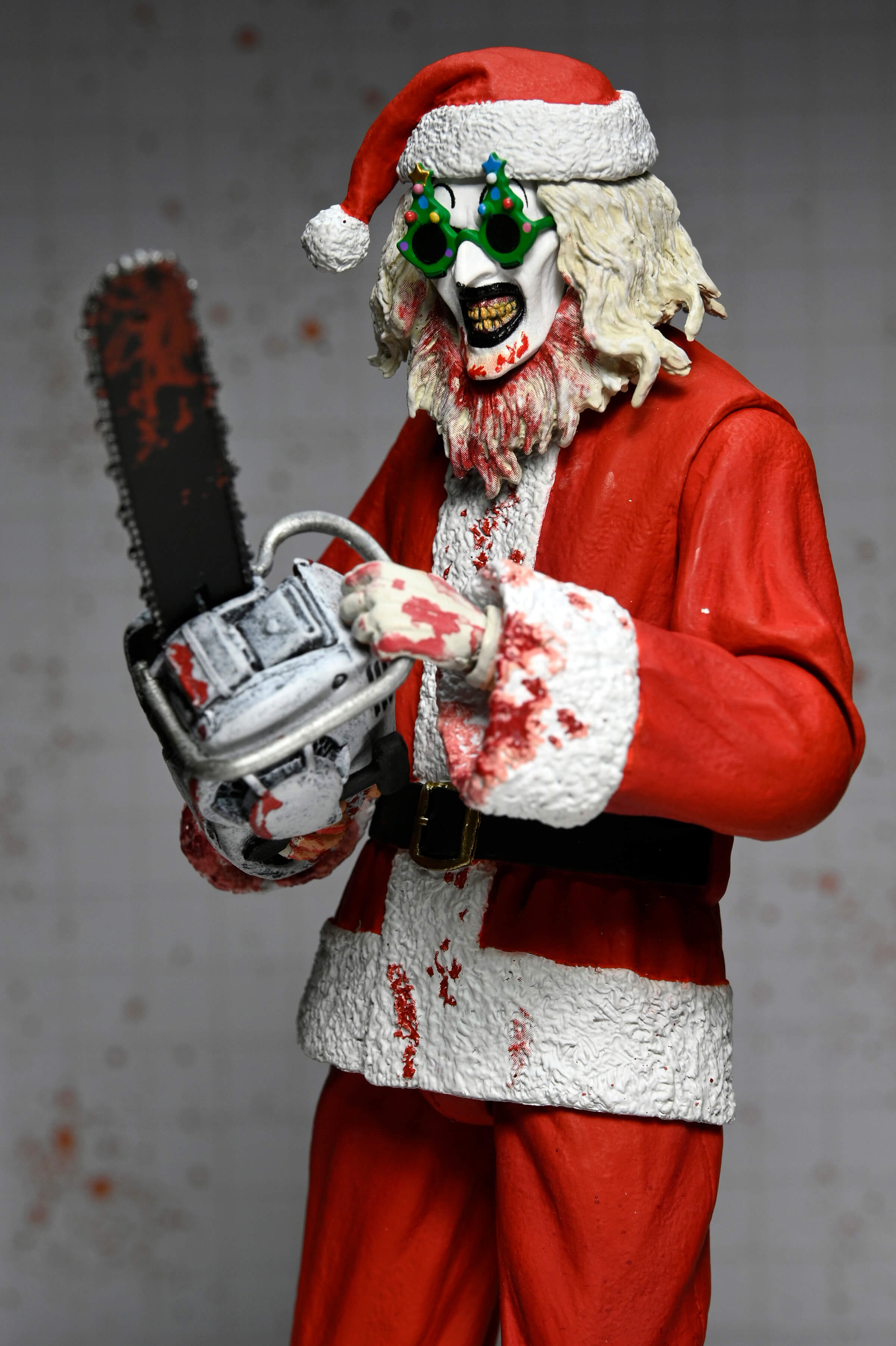 Terrifier 3 Ultimate Art the Clown (Bloody Santa Suit) Action Figure Gallery Image 15
