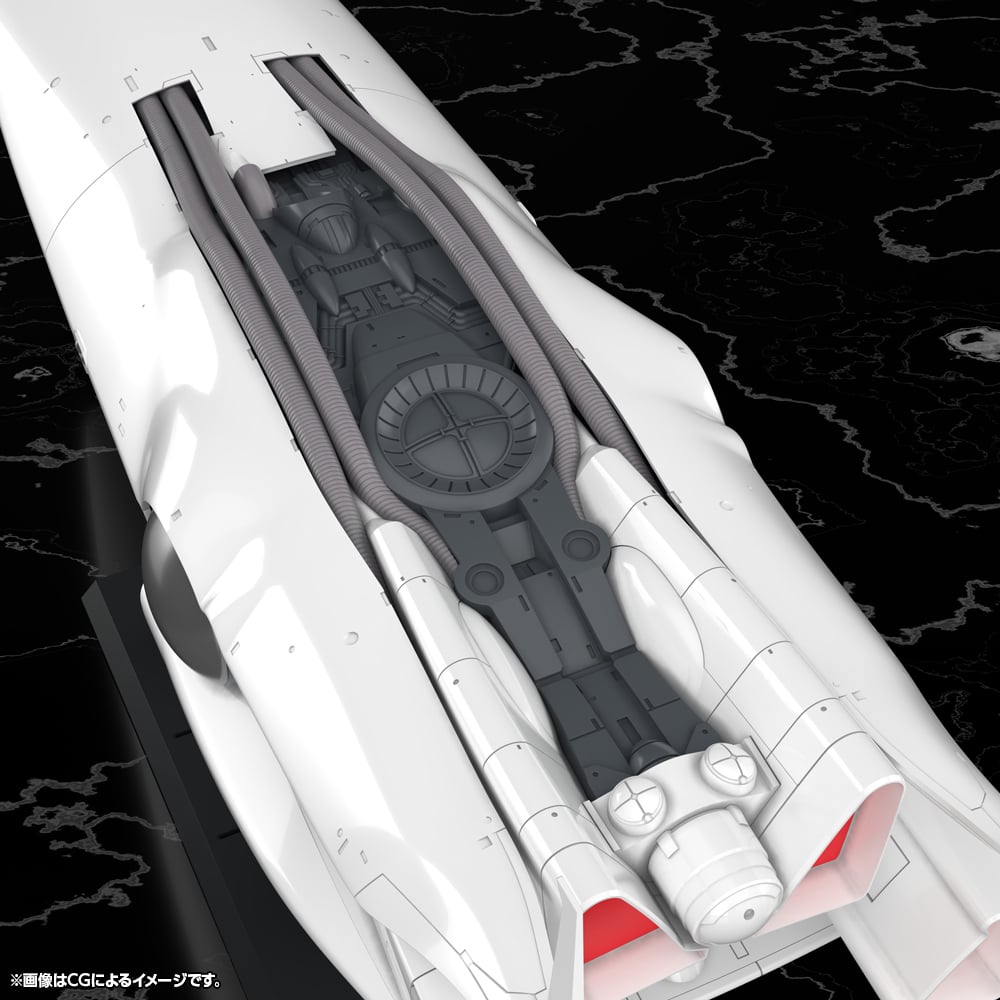Legend of the Galactic Heroes Galactic Empire Forces Flagship Brunhild 1/3000 Scale Model Kit Gallery Image 10