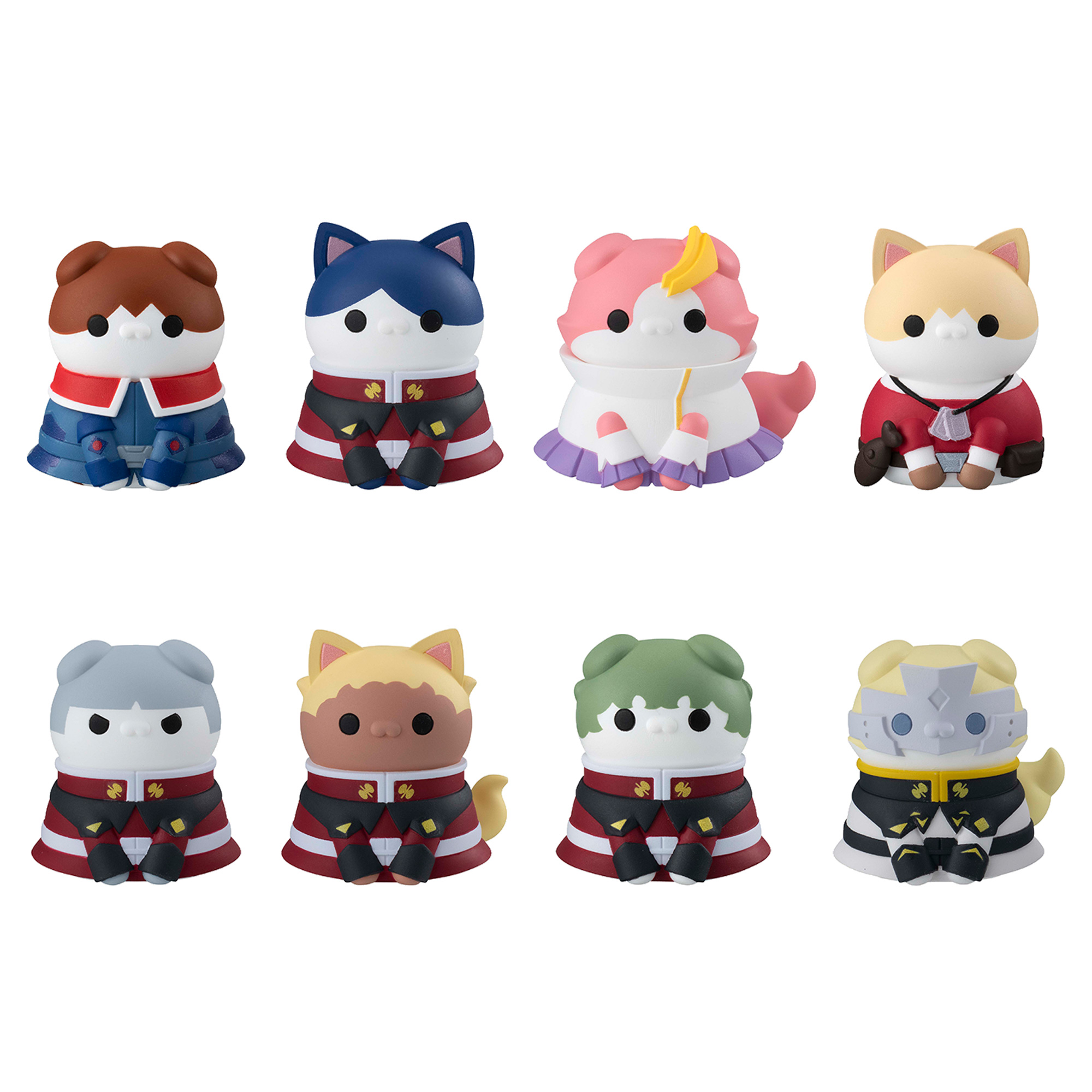 Mobile Suit Gundam SEED Nyandam SEED Mega Cat Project Cats in Disguise Box of 8 Random Figures Gallery Image 3