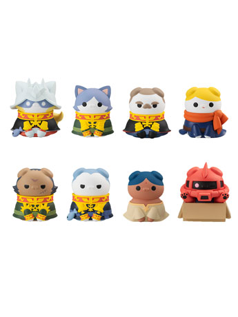 Mobile Suit Gundam Nyandam Mega Cat Project We are the Principality of Zeon! Box of 8 Random Figures (Reissue) Gallery Image 2