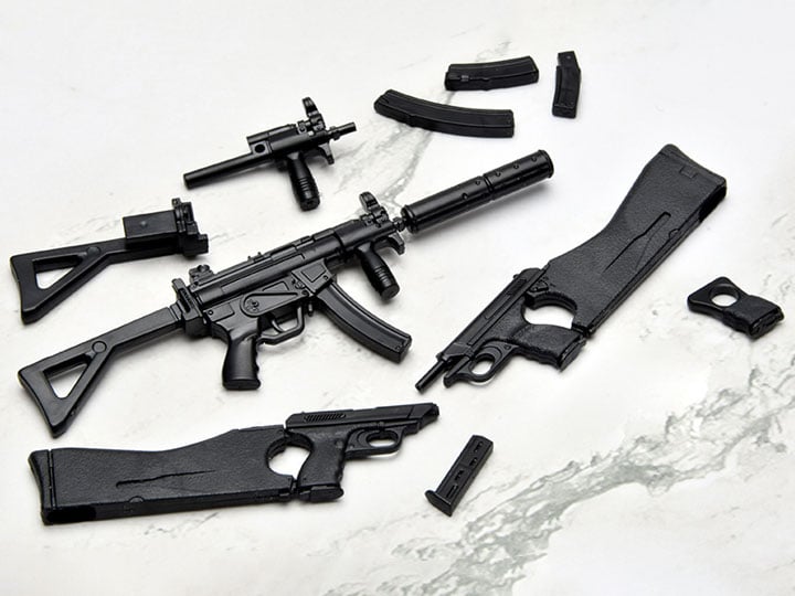 Little Armory x Gunslinger Girl LA-GG03 Glaes MP5 VP70 Type 1/12