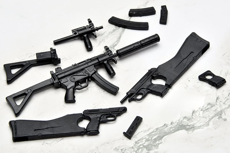 Little Armory x Gunslinger Girl LA-GG03 Glaes MP5 VP70 Type 1/12