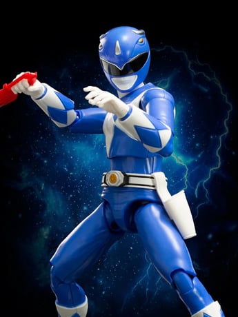 Mighty Morphin Power Rangers Furai Action Blue Ranger Action Figure