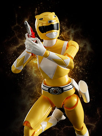 Mighty Morphin Power Rangers Furai Action Yellow Ranger Action Figure
