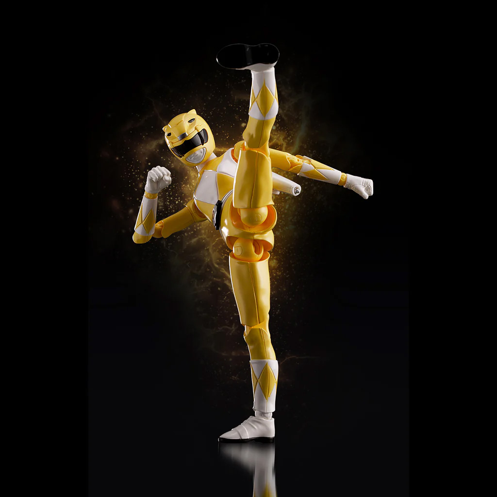 GMR フィギュアイエロー Mighty Morphin Power Rangers Furai Action Yellow Ranger Action Figure