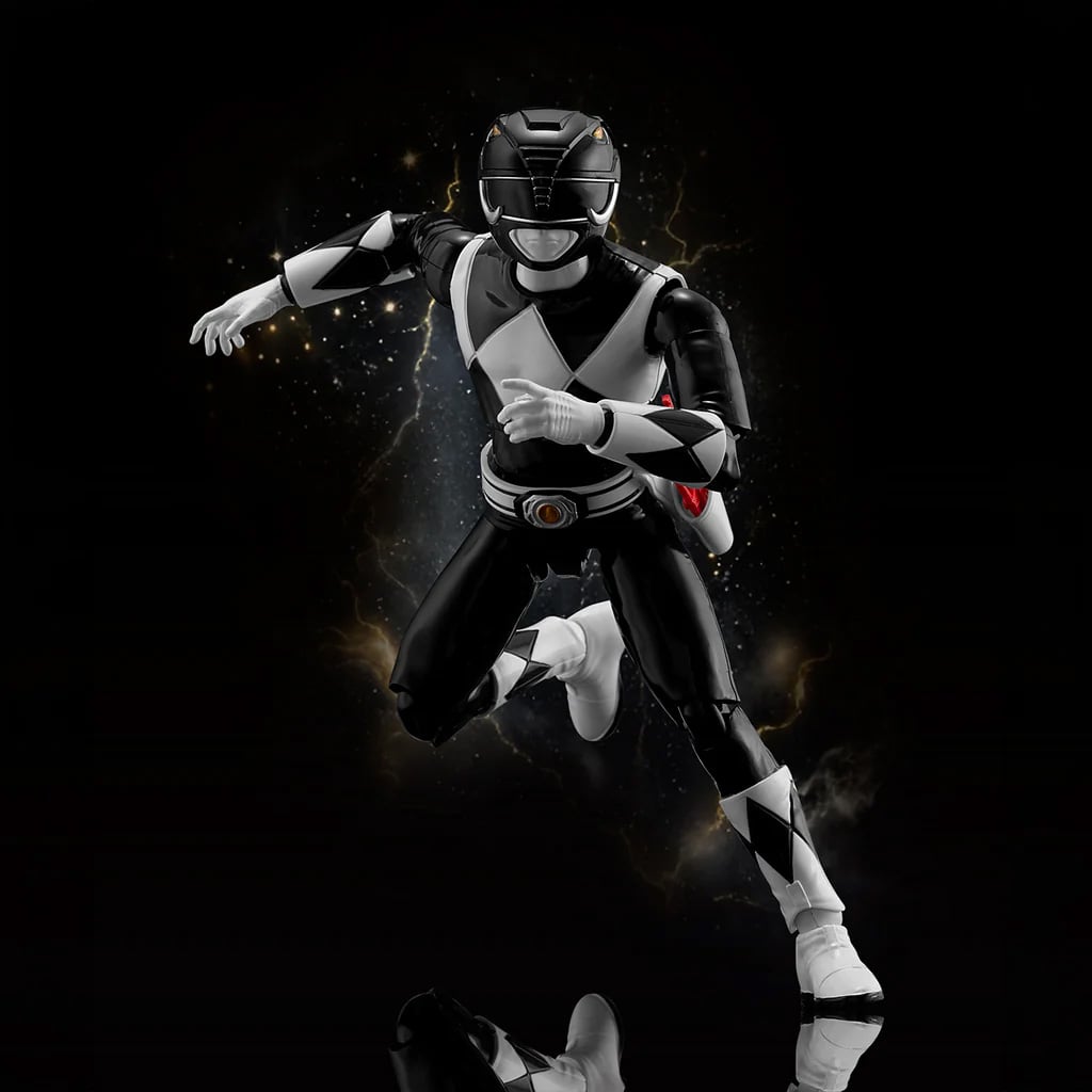 Mighty Morphin Power Rangers Furai Action Black Ranger Action Figure Gallery Image 4