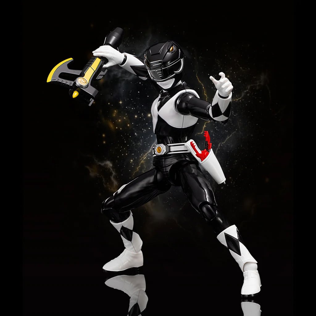 Mighty Morphin Power Rangers Furai Action Black Ranger Action Figure Gallery Image 8