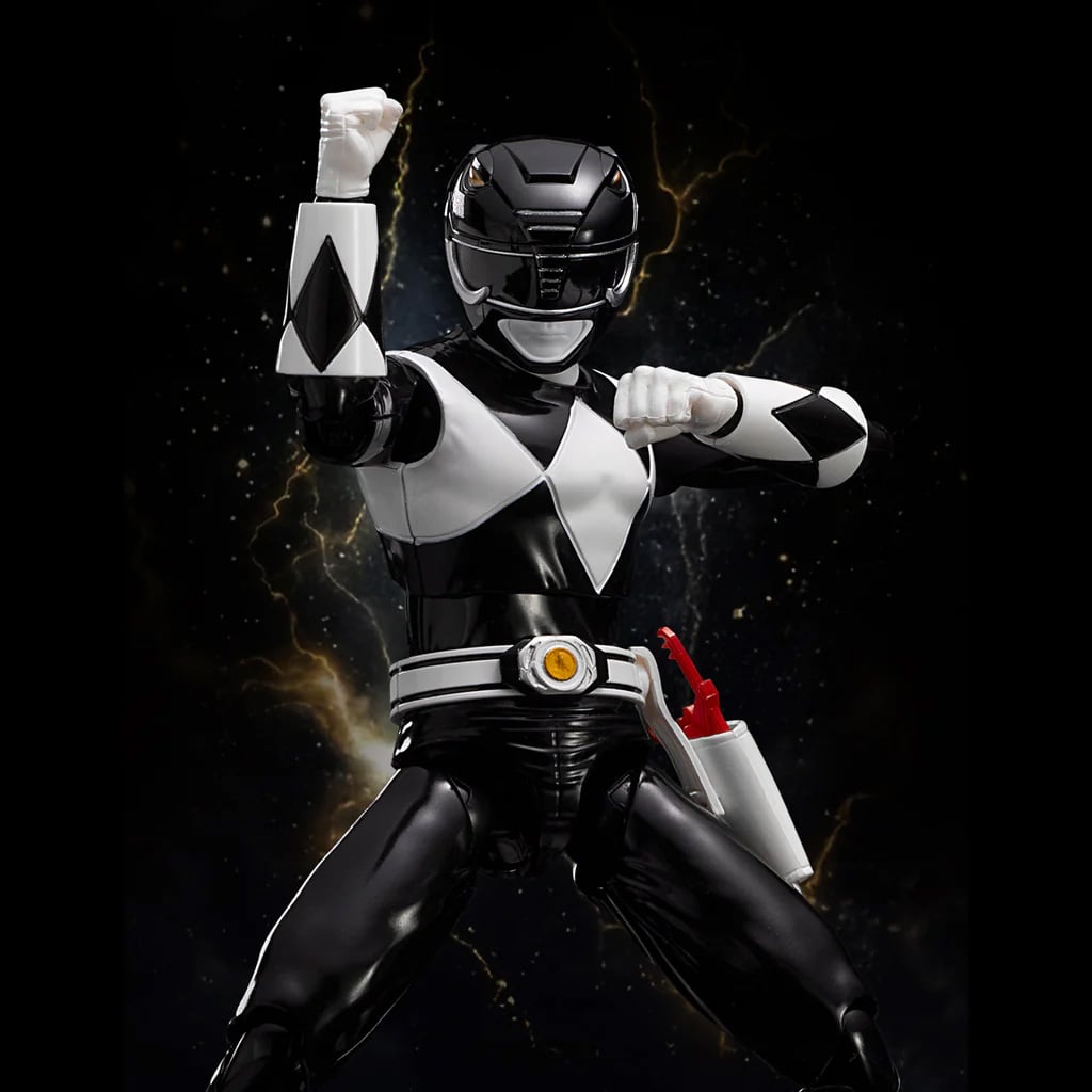 Mighty Morphin Power Rangers Furai Action Black Ranger Action Figure Gallery Image 10
