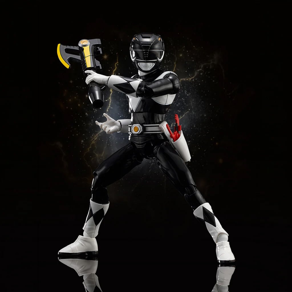 Mighty Morphin Power Rangers Furai Action Black Ranger Action Figure Gallery Image 5