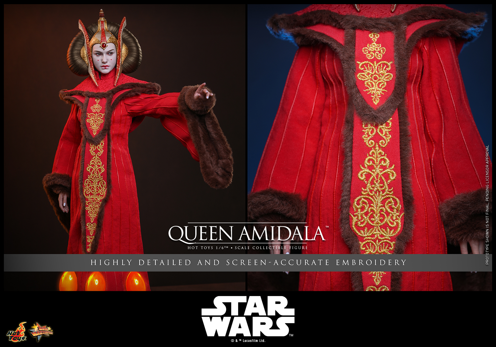 Star Wars: The Phantom Menace MMS883 Queen Amidala 1/6th Scale