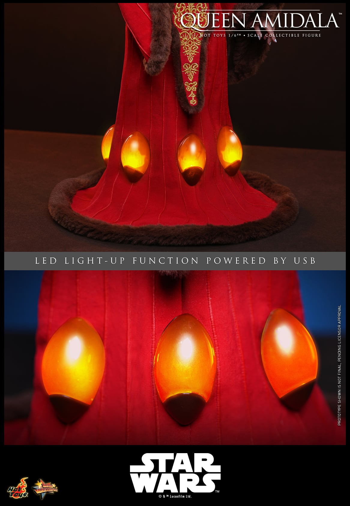 Star Wars: The Phantom Menace MMS883 Queen Amidala 1/6th Scale Collectible Figure Gallery Image 19