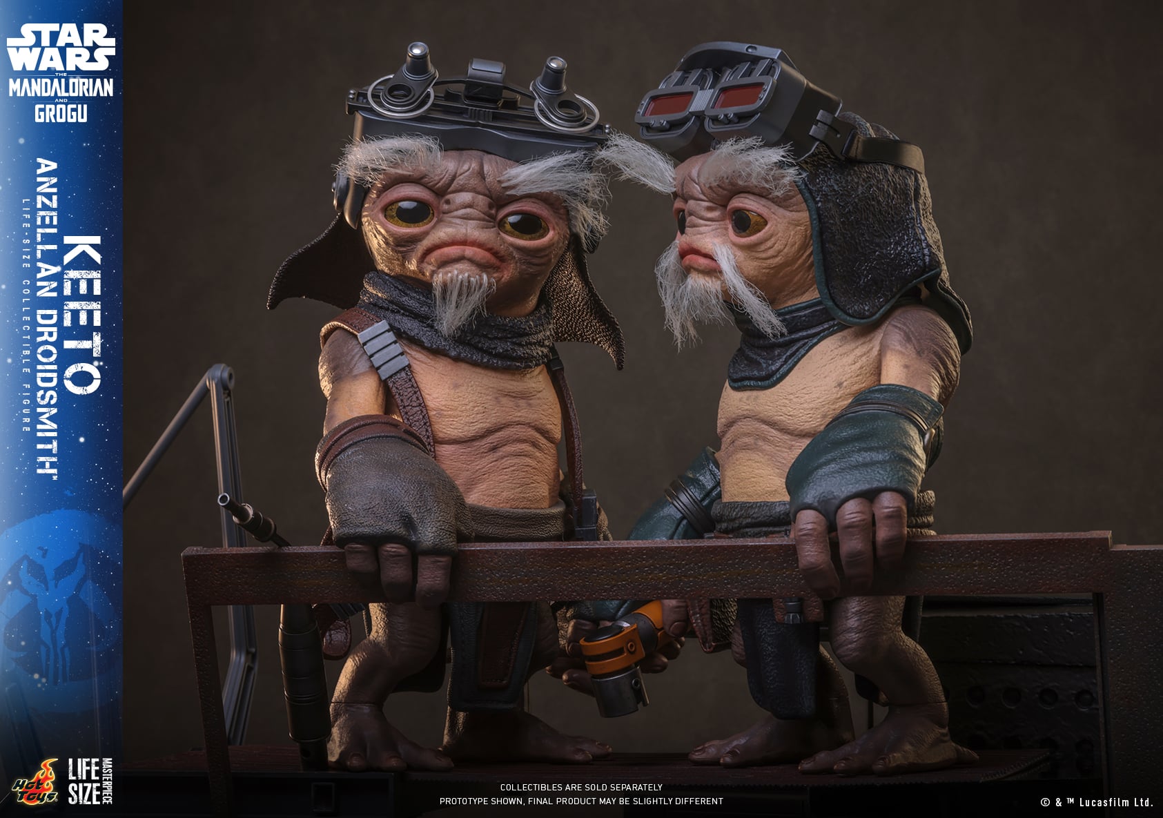 Star Wars: The Mandalorian and Grogu LMS018 Keeto (Anzellan Droidsmith) Life-Size Collectible Figure Gallery Image 12