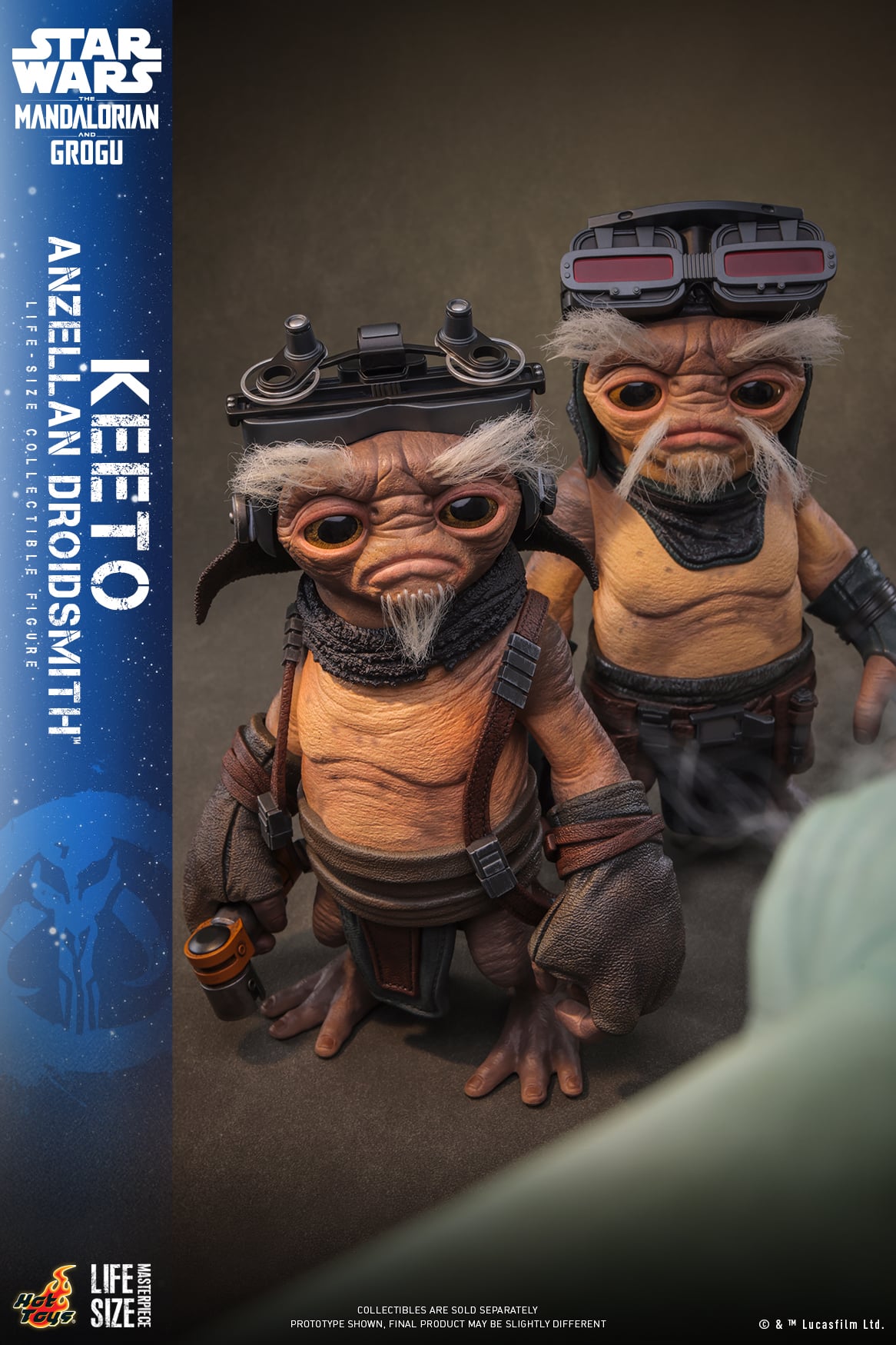 Star Wars: The Mandalorian and Grogu LMS018 Keeto (Anzellan Droidsmith) Life-Size Collectible Figure Gallery Image 8