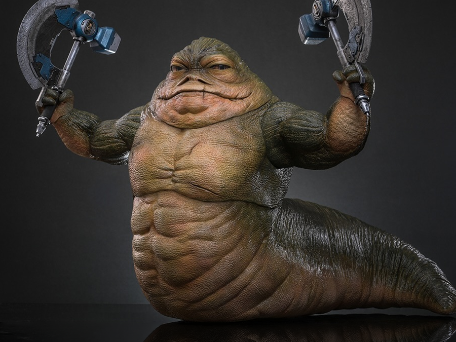 Star Wars: The Mandalorian & Grogu MMS885 Rotta the Hutt 1/6th Scale Collectible Figure Gallery Image 1