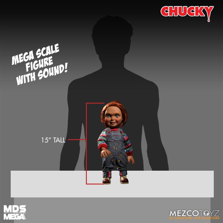 Child's Play Mezco Designer Series Mega Scale Chucky Talking Doll Gallery Image 10