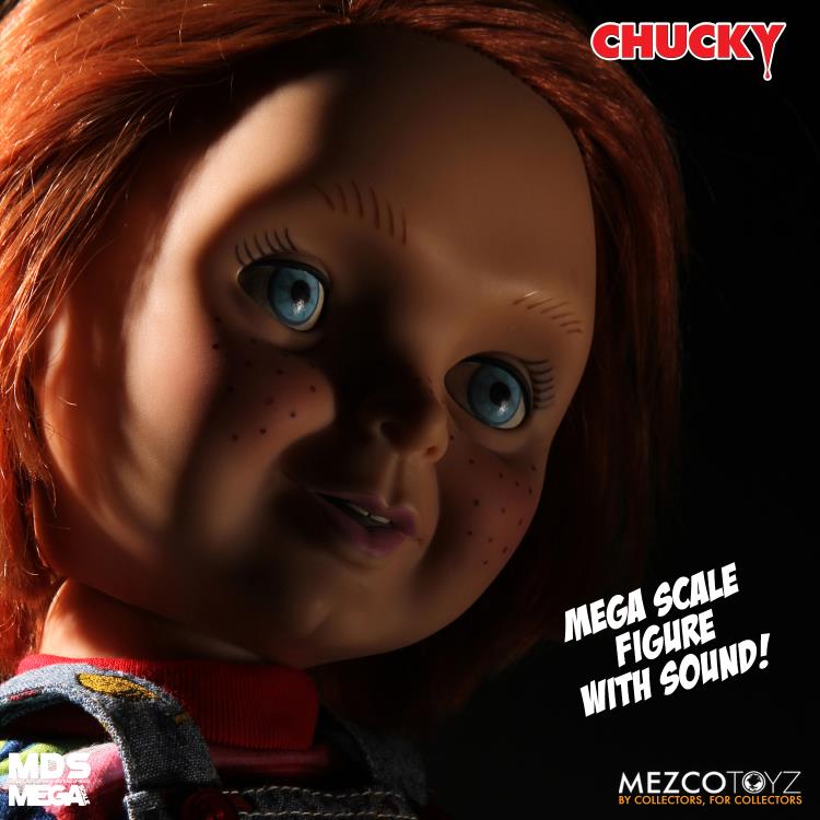 Child's Play Mezco Designer Series Mega Scale Chucky Talking Doll Gallery Image 7