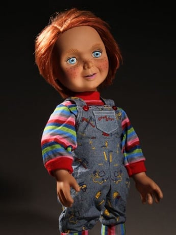 Child's Play Mezco Designer Series Mega Scale Chucky Talking Doll Gallery Image 2