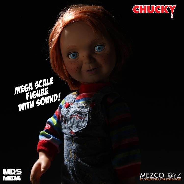 Child's Play Mezco Designer Series Mega Scale Chucky Talking Doll Gallery Image 6