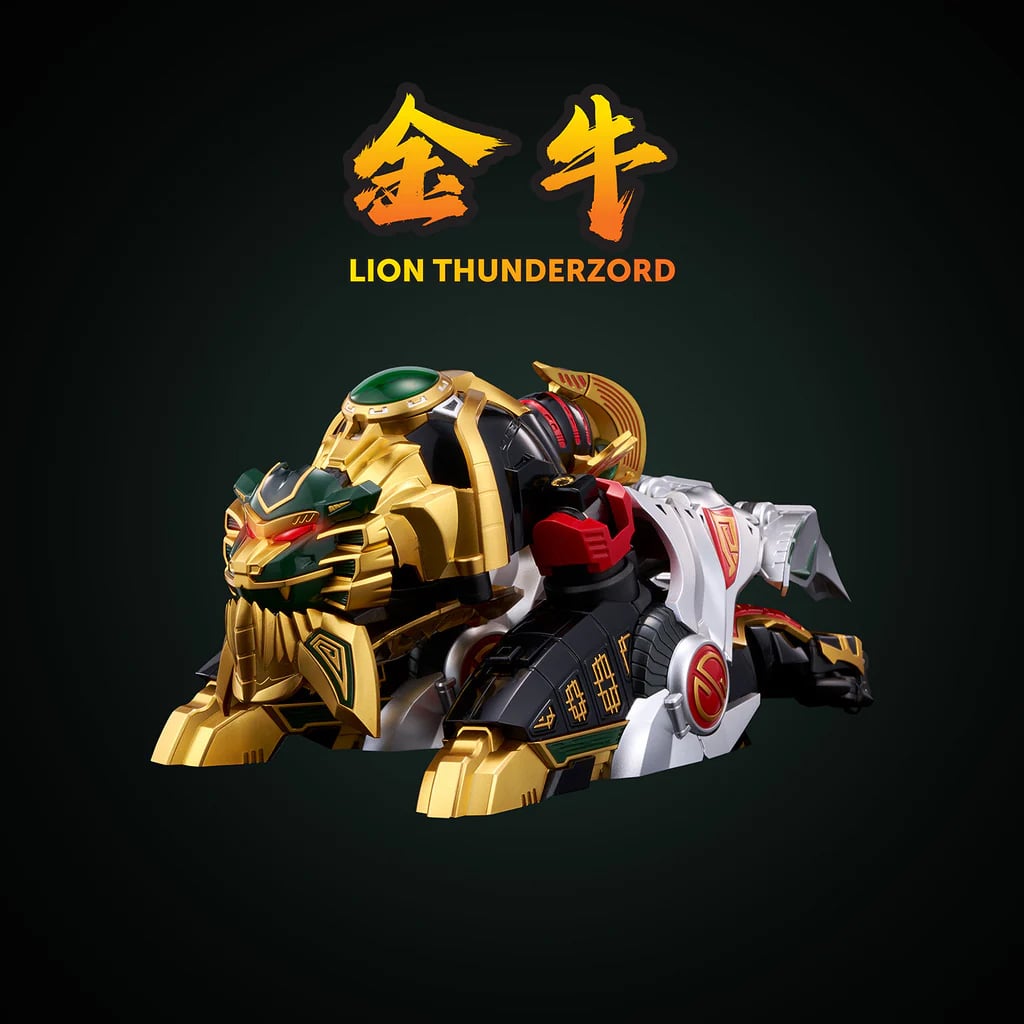 Mighty Morphin Power Rangers Go! Kara Kuri Combine Thunder