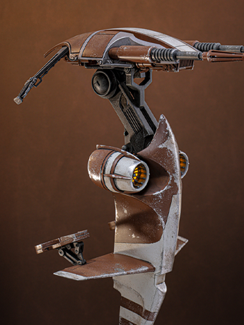 Star Wars: The Mandalorian & Grogu MMS886 STAP 1/6th Scale Collectible Gallery Image 2