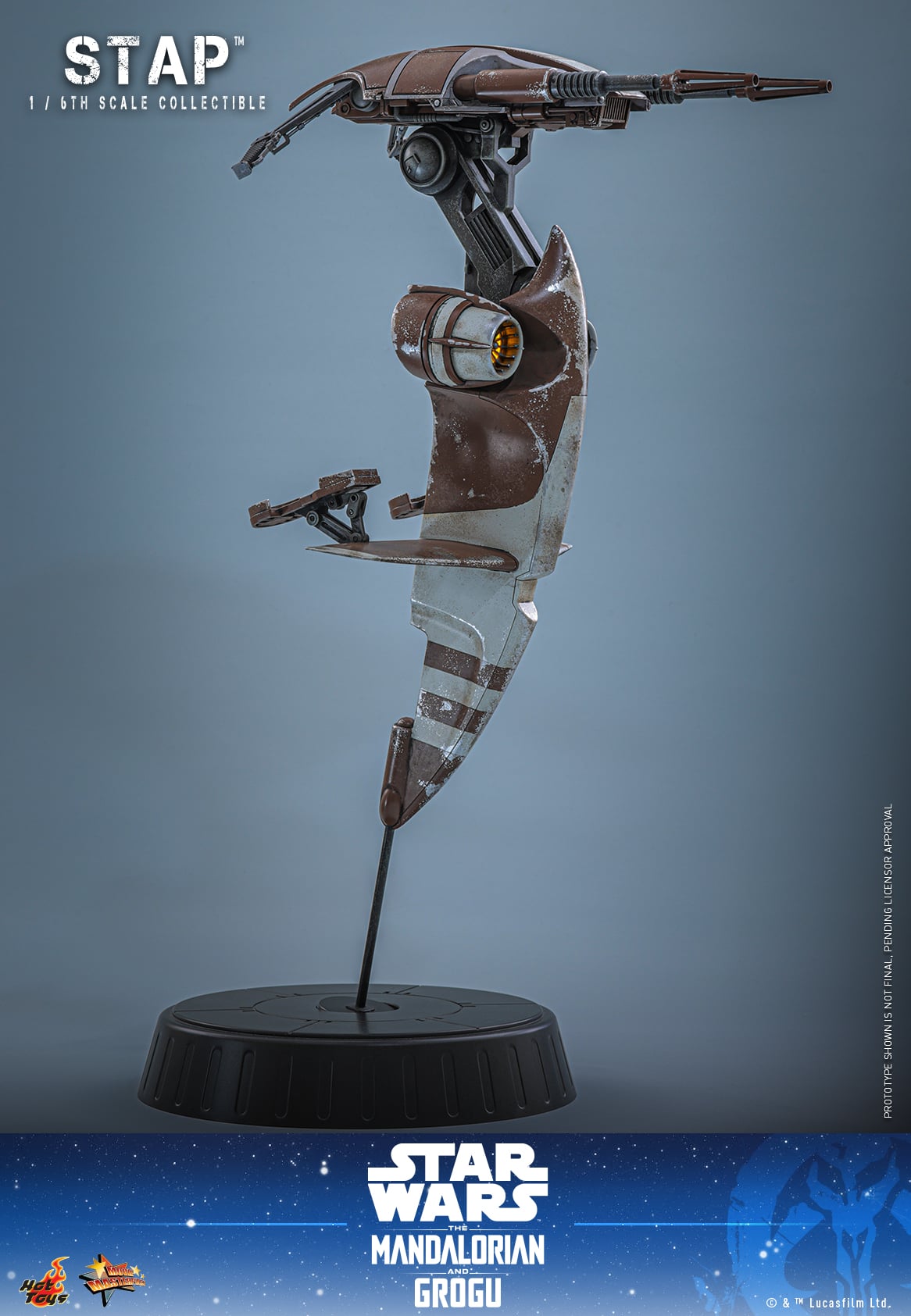 Star Wars: The Mandalorian & Grogu MMS886 STAP 1/6th Scale Collectible Gallery Image 14