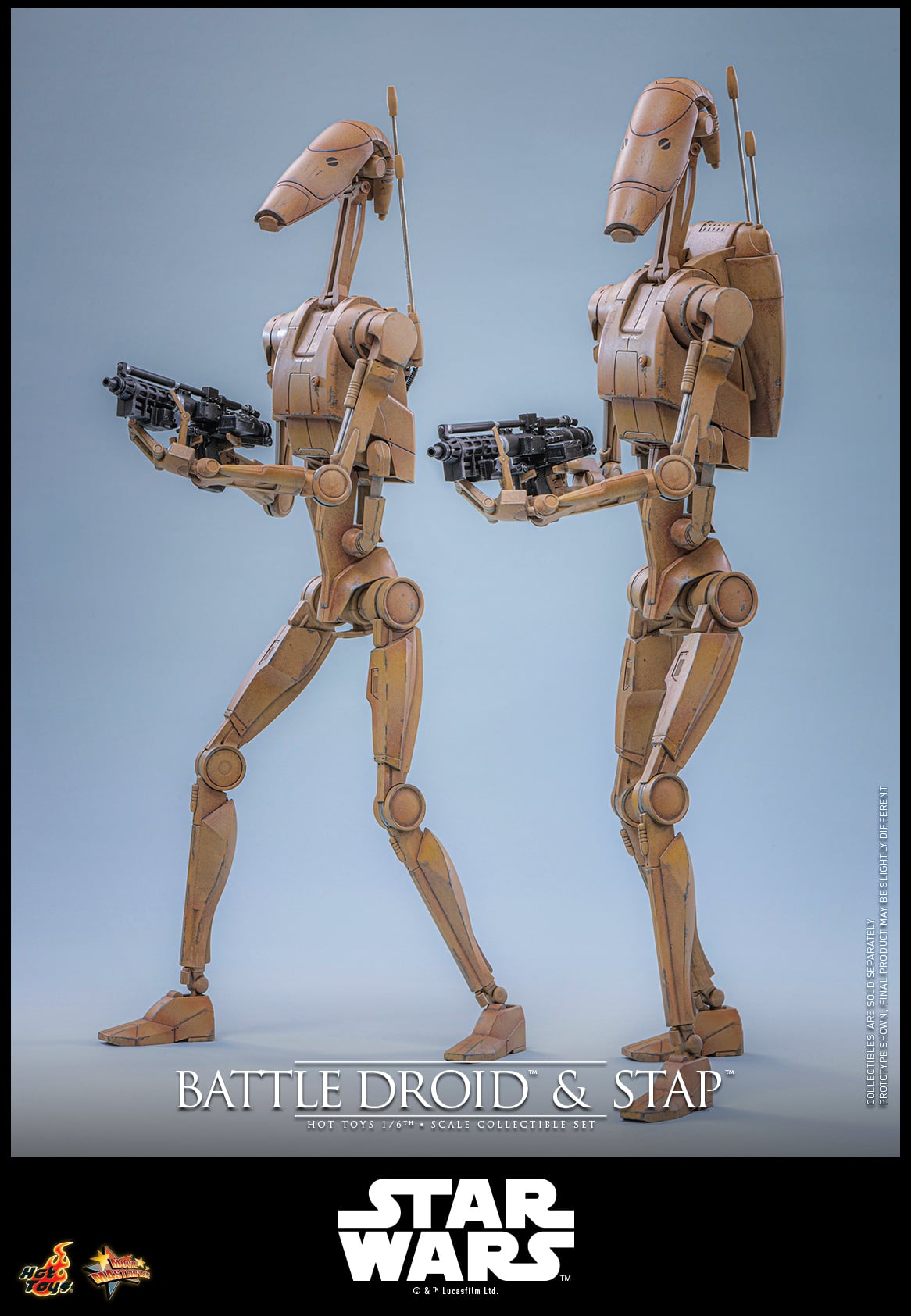 Star Wars: The Phantom Menace MMS887 Battle Droid & STAP 1/6th
