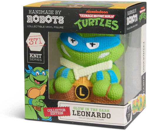 Teenage Mutant Ninja Turtles Handmade by Robots #371 Leonardo (Glow in the Dark) Figure Gallery Image 7