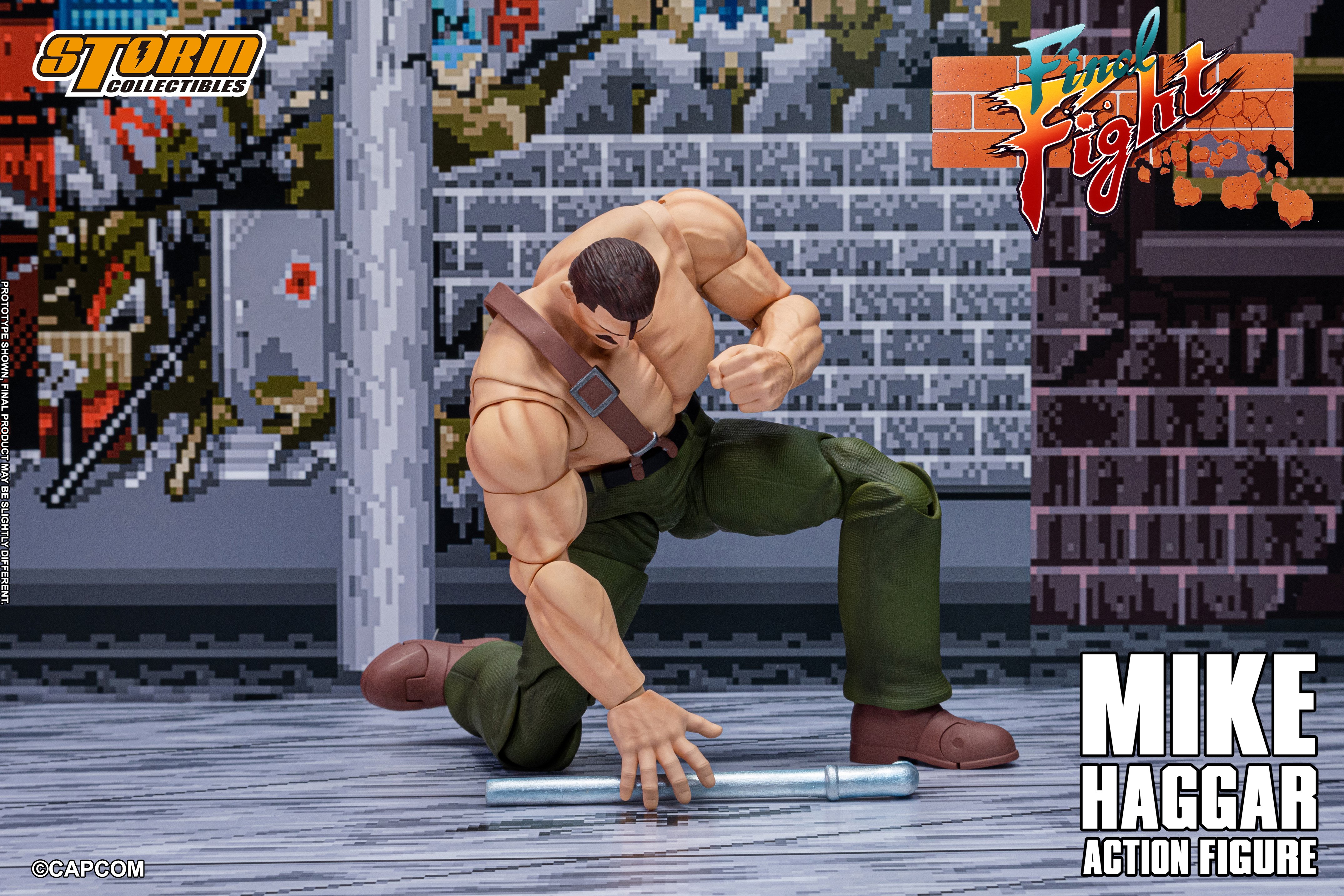 Final Fight Mike Haggar 1/12 Scale Action Figure Gallery Image 9