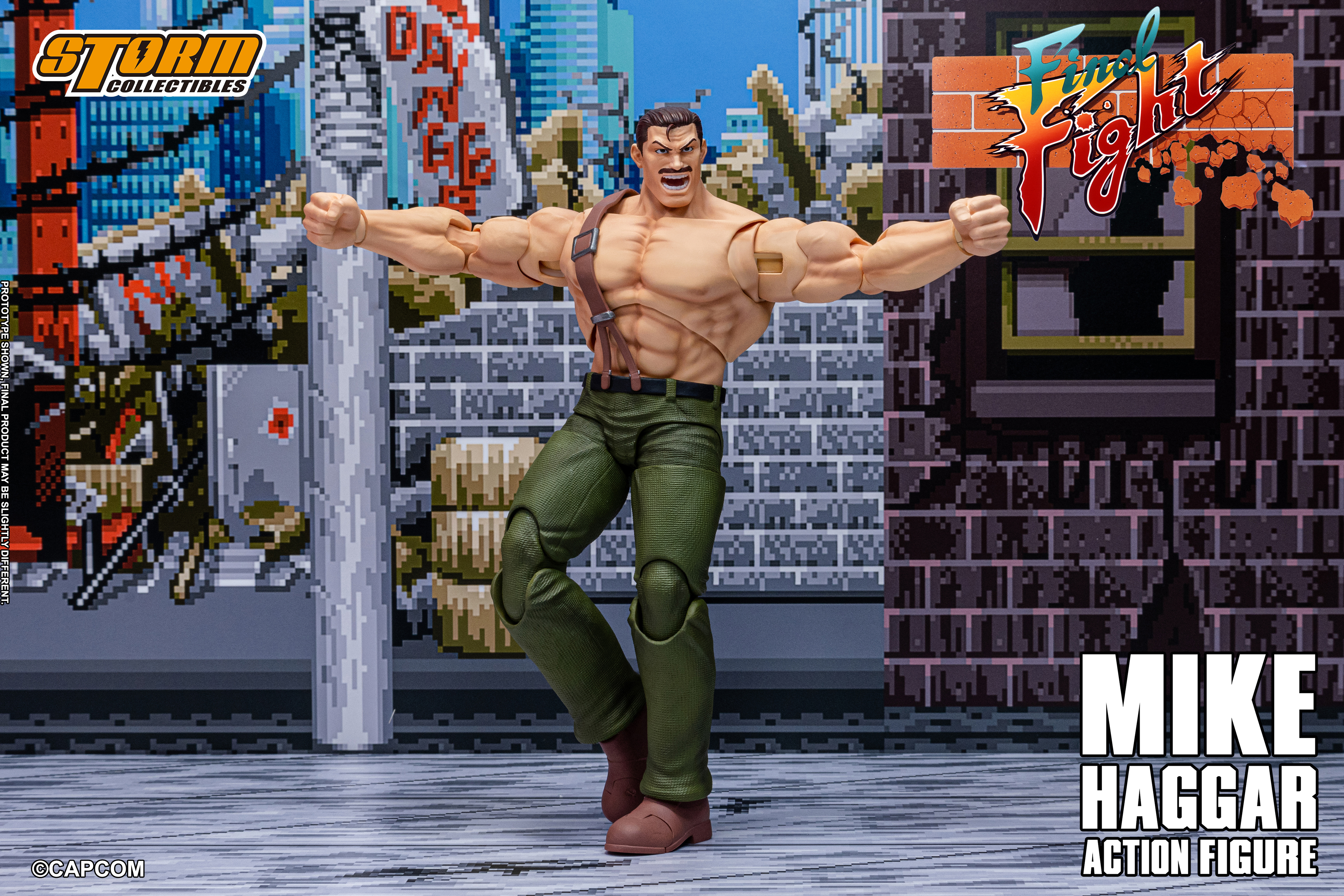 Final Fight Mike Haggar 1/12 Scale Action Figure Gallery Image 14