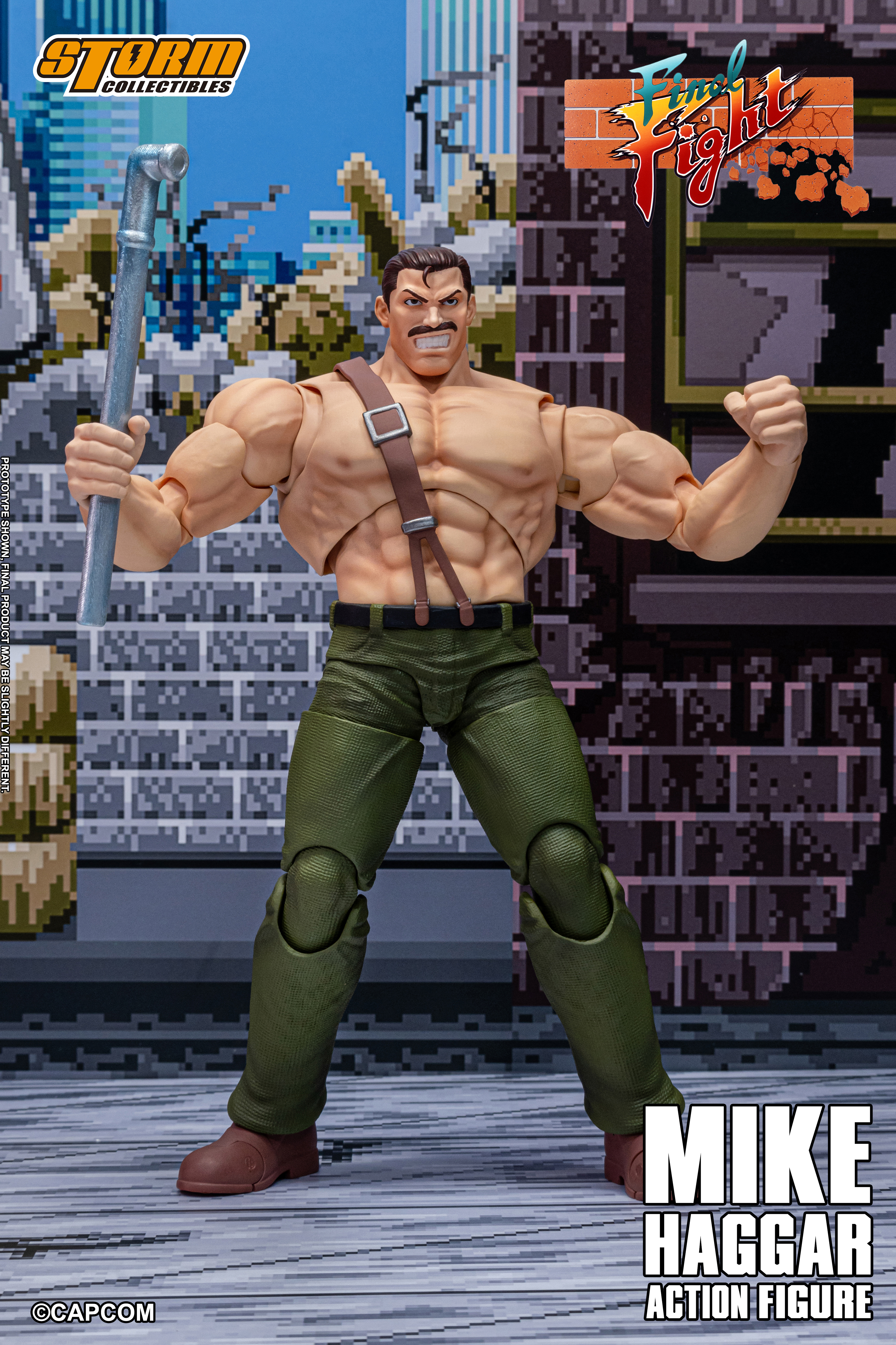 Final Fight Mike Haggar 1/12 Scale Action Figure Gallery Image 11