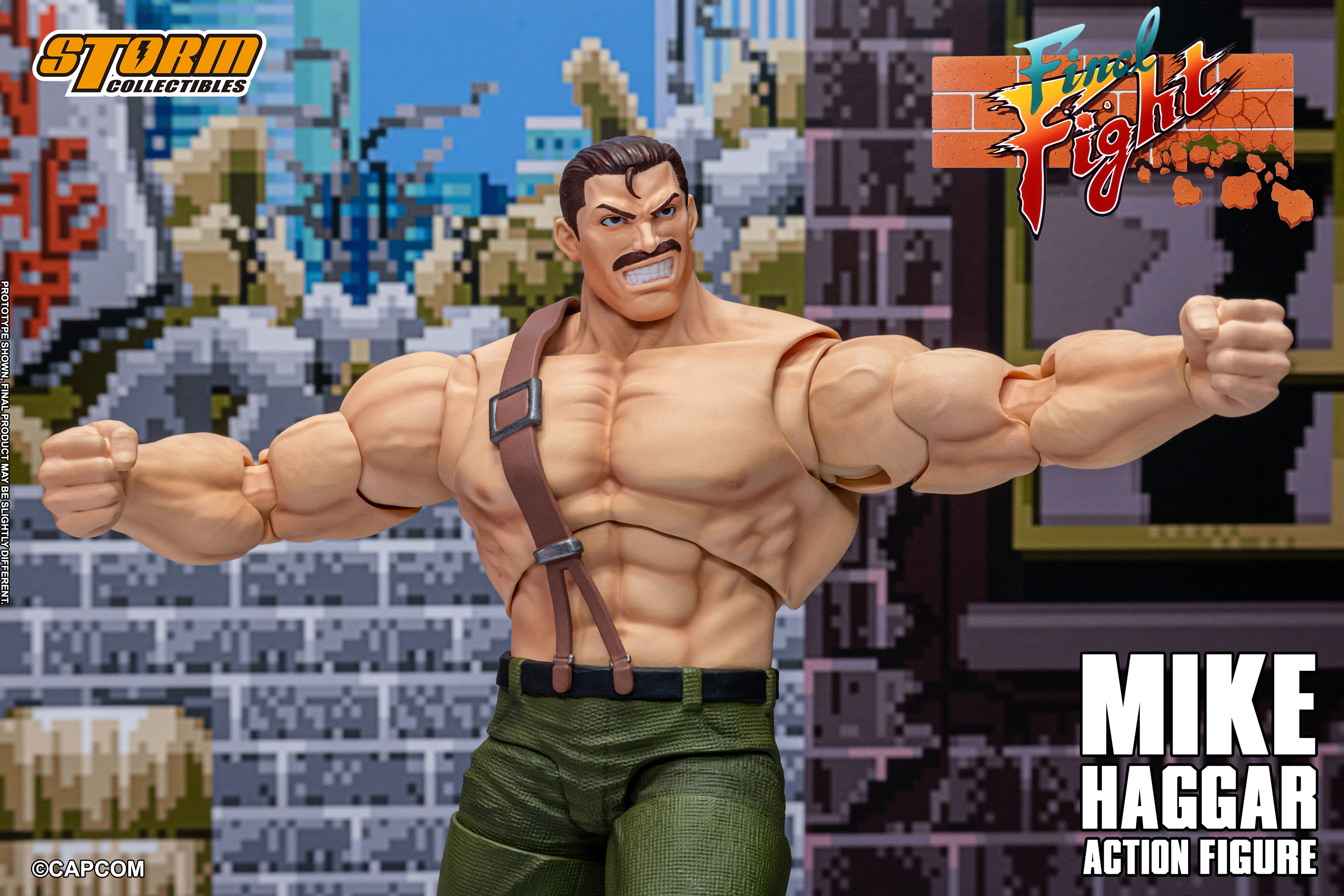 Final Fight Mike Haggar 1/12 Scale Action Figure Gallery Image 21