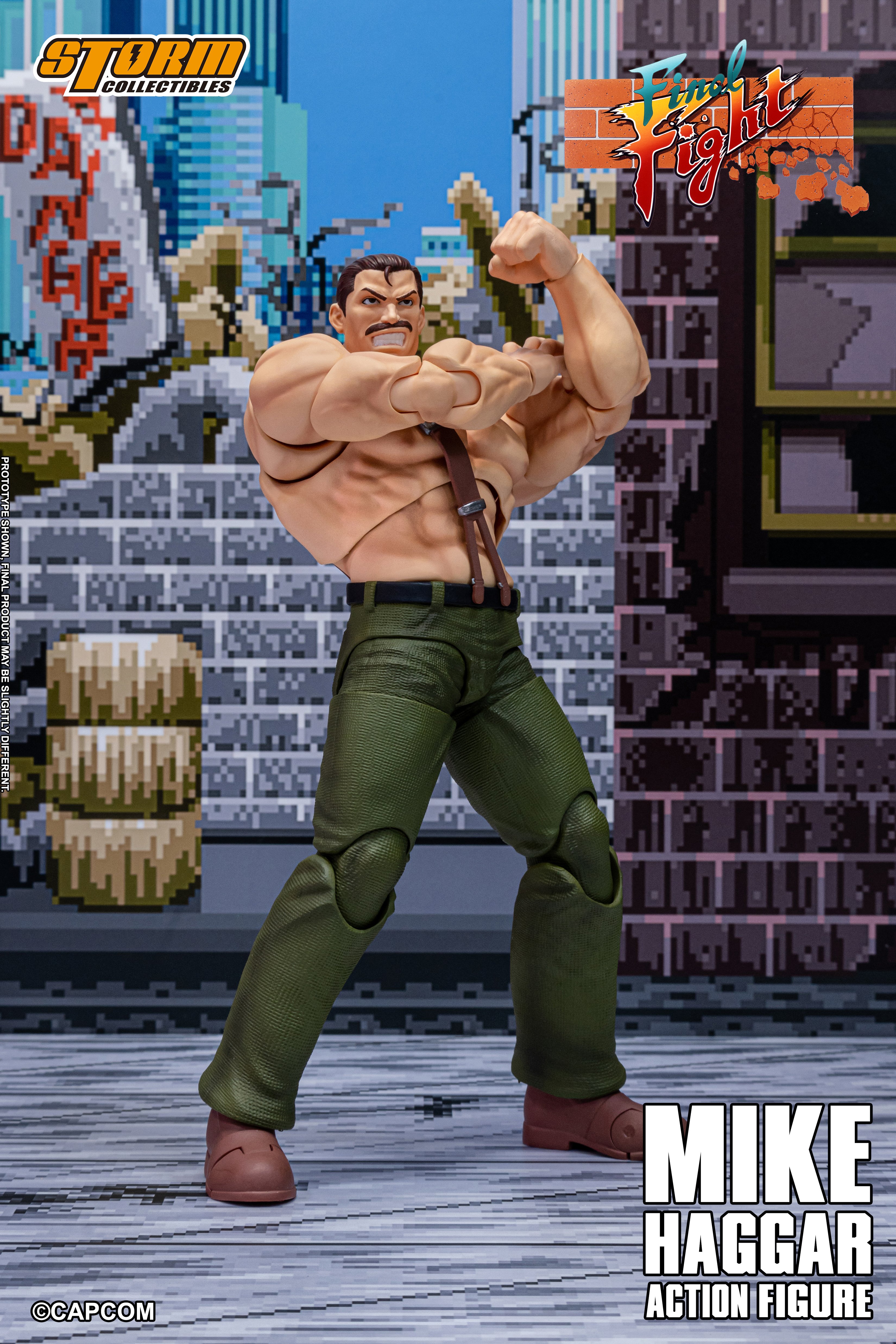 Final Fight Mike Haggar 1/12 Scale Action Figure Gallery Image 12