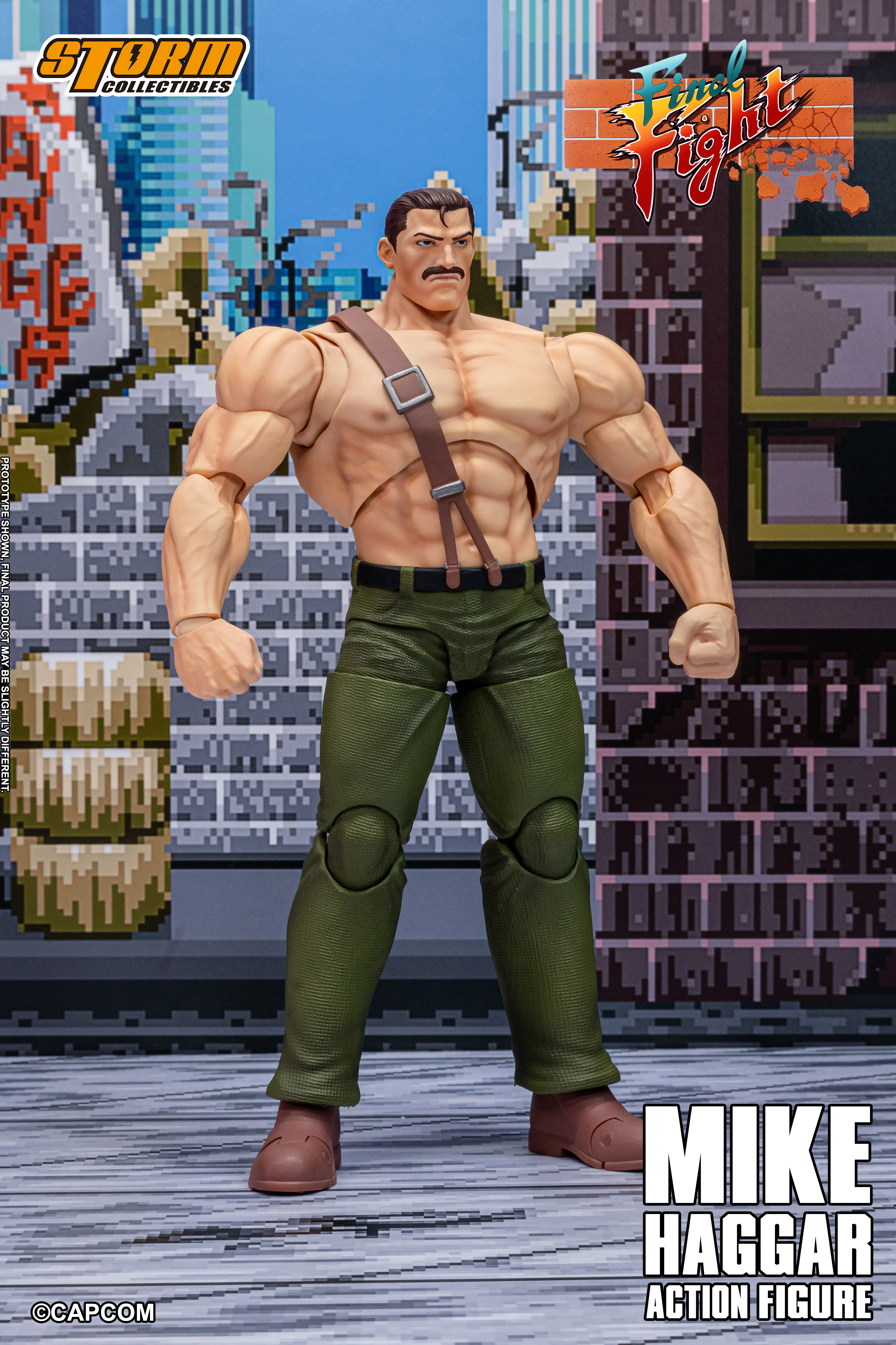 Final Fight Mike Haggar 1/12 Scale Action Figure Gallery Image 3