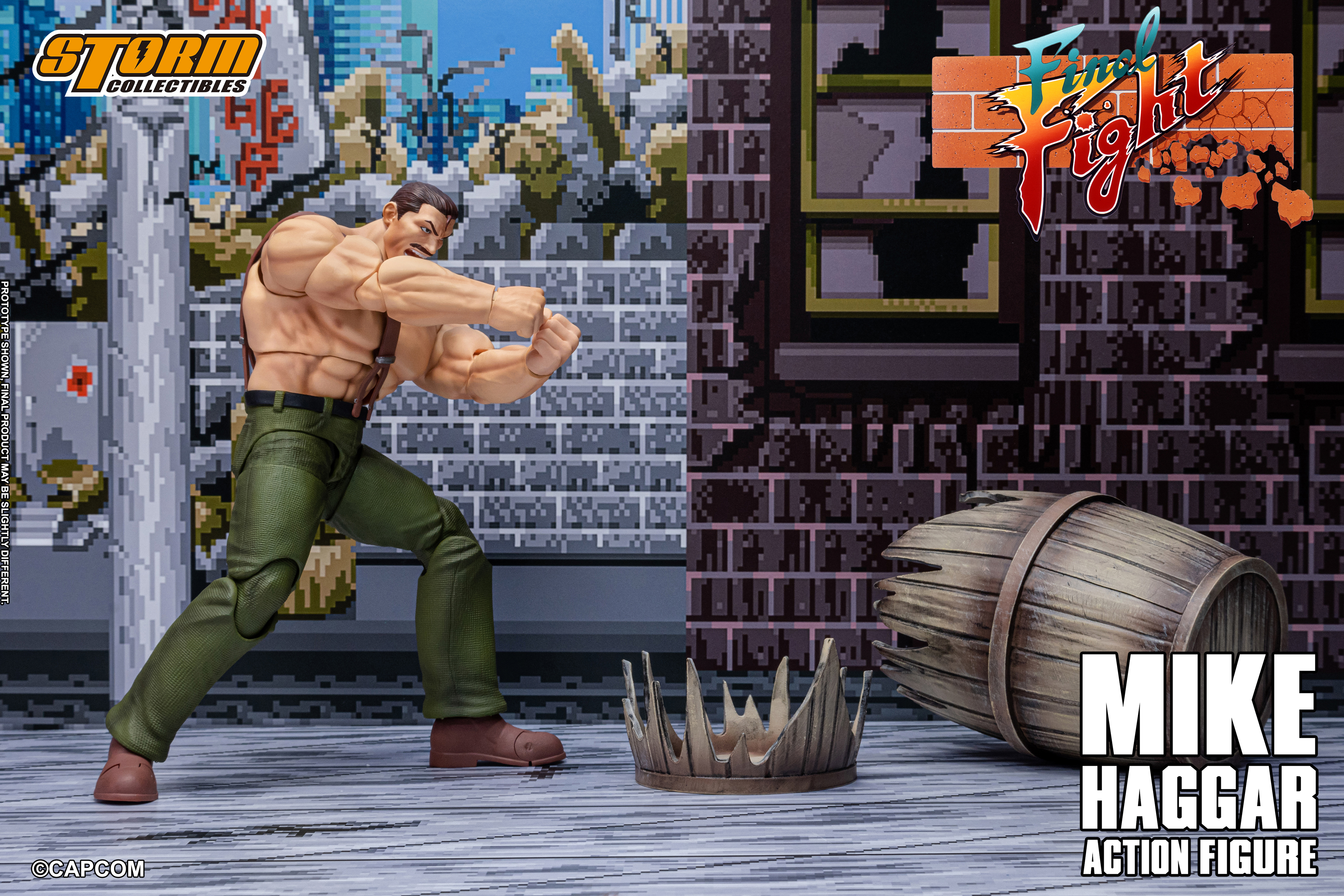 Final Fight Mike Haggar 1/12 Scale Action Figure Gallery Image 7