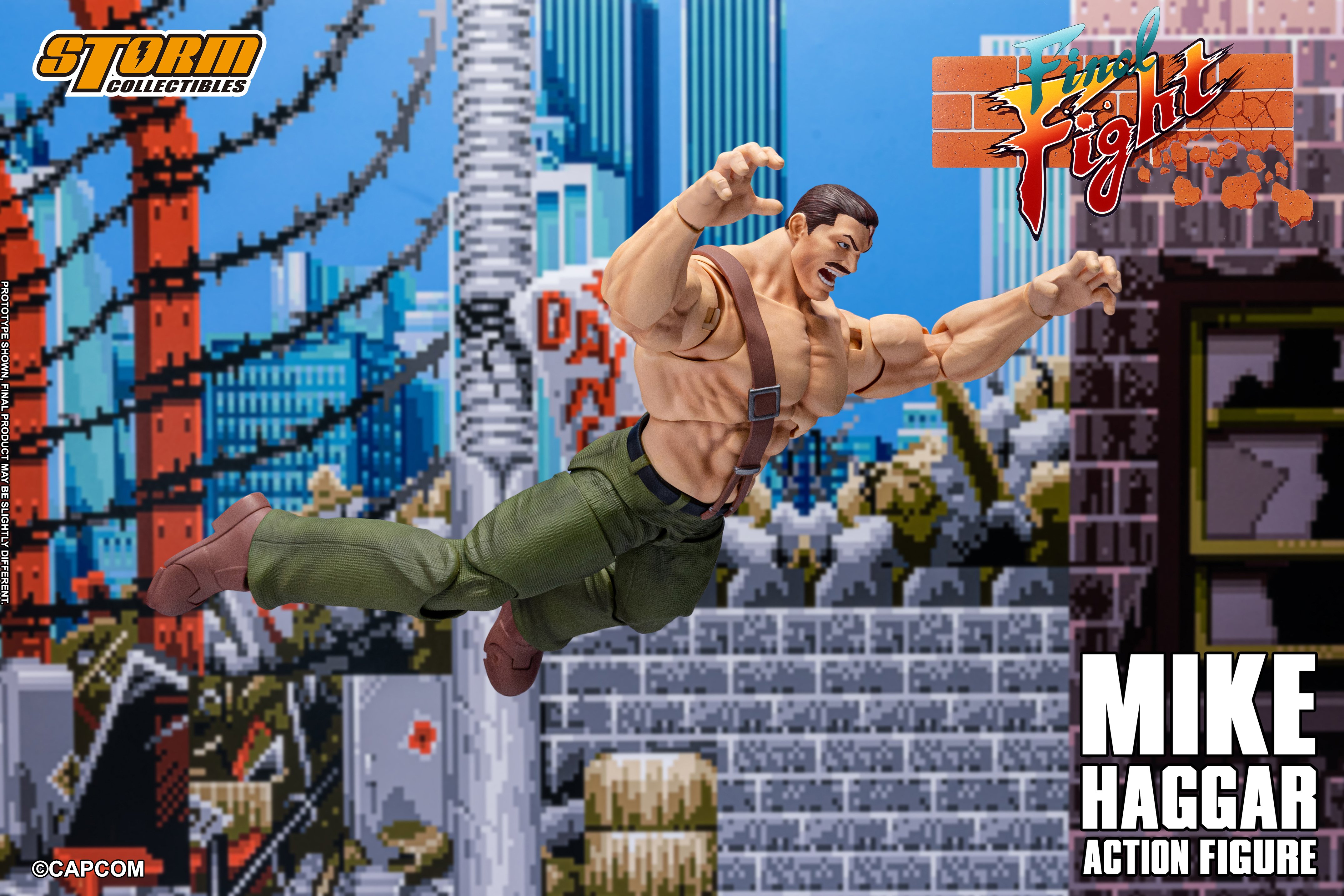 Final Fight Mike Haggar 1/12 Scale Action Figure Gallery Image 18