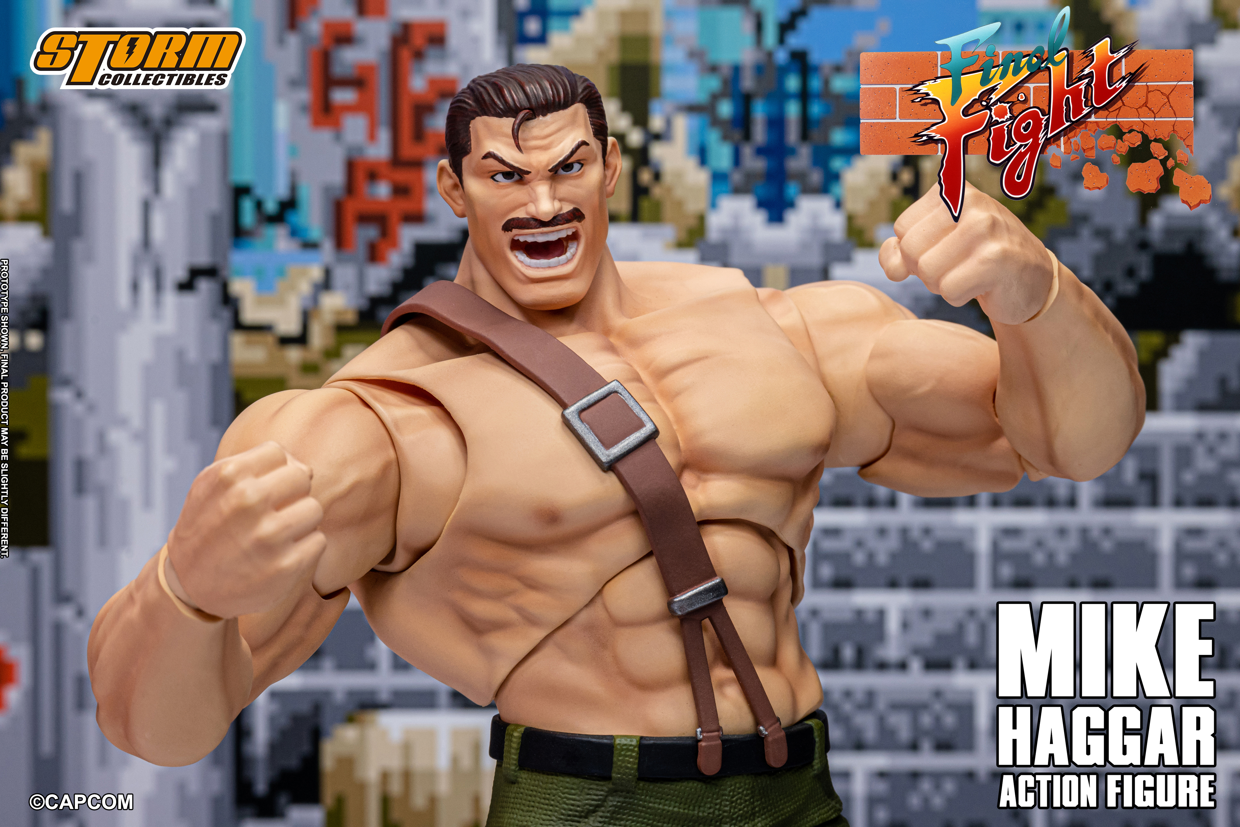 Final Fight Mike Haggar 1/12 Scale Action Figure Gallery Image 20