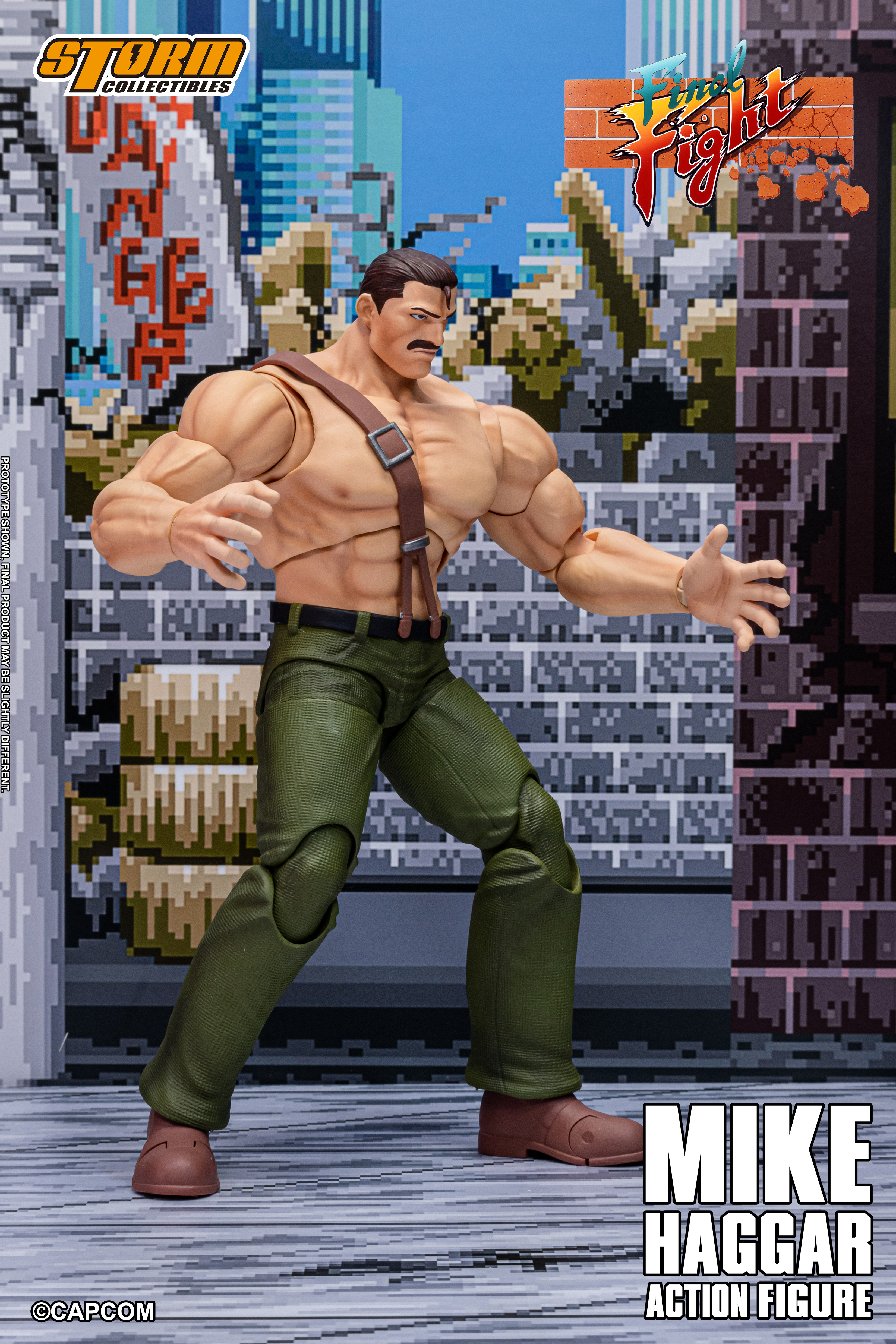 Final Fight Mike Haggar 1/12 Scale Action Figure Gallery Image 5