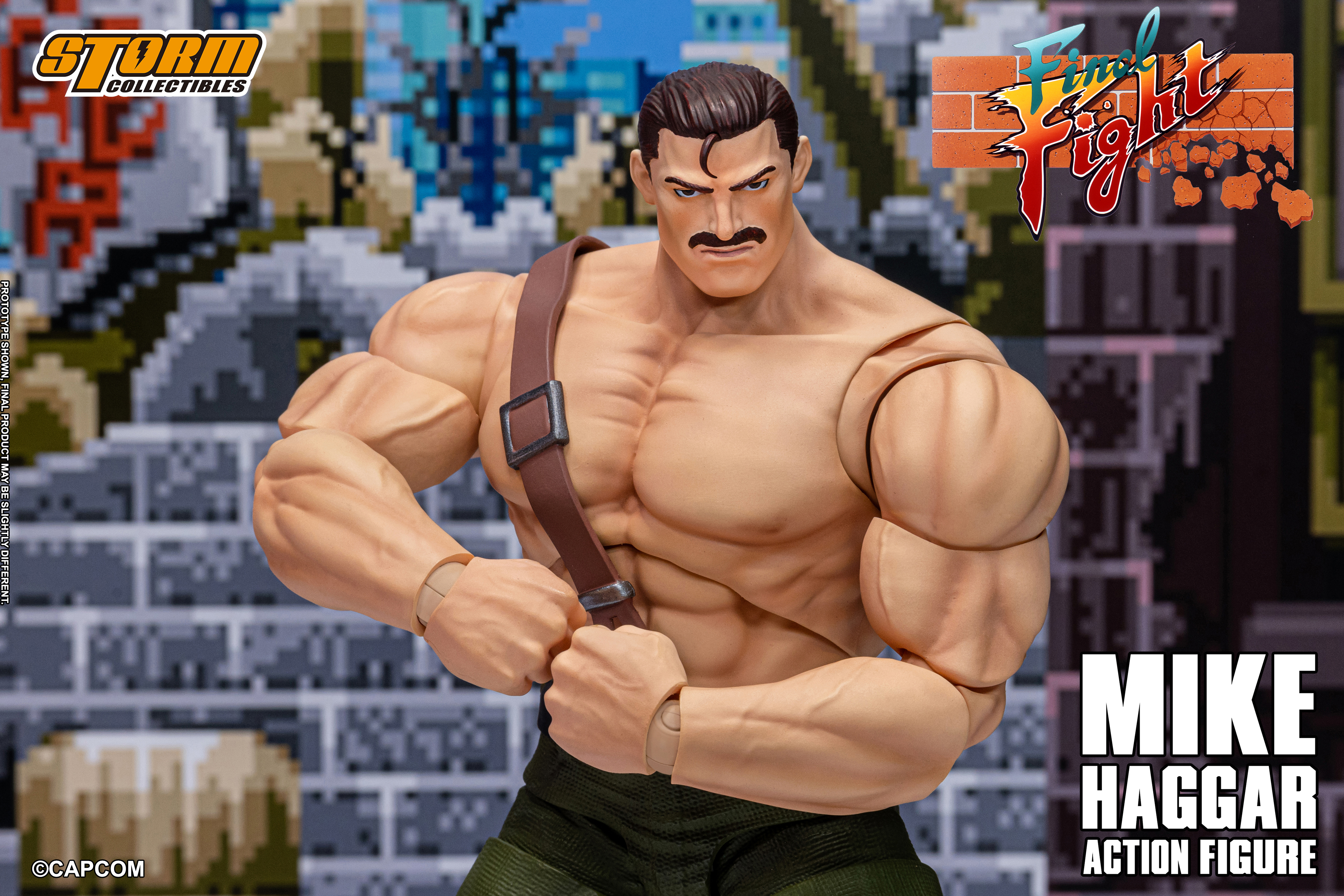Final Fight Mike Haggar 1/12 Scale Action Figure Gallery Image 23