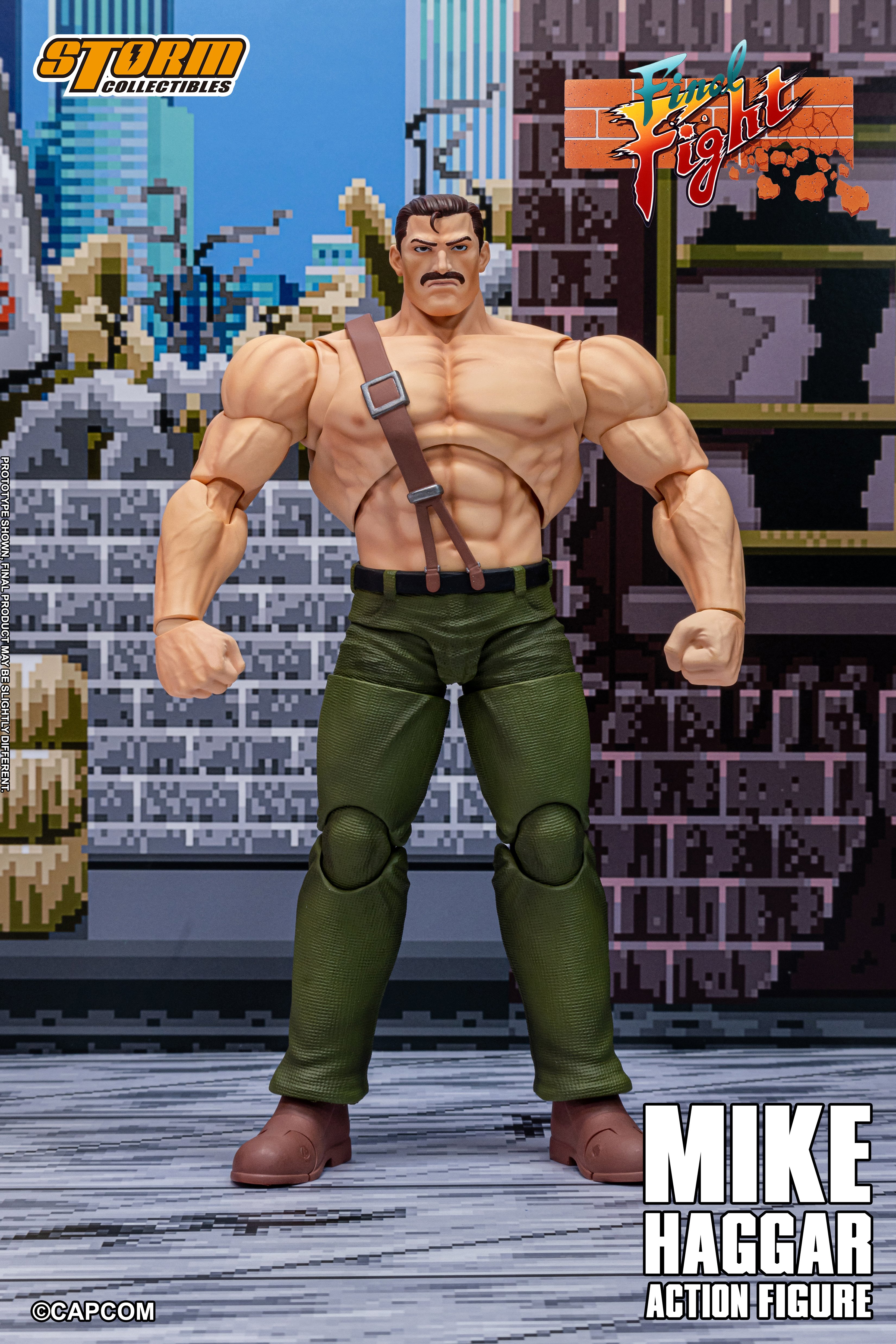 Final Fight Mike Haggar 1/12 Scale Action Figure Gallery Image 4