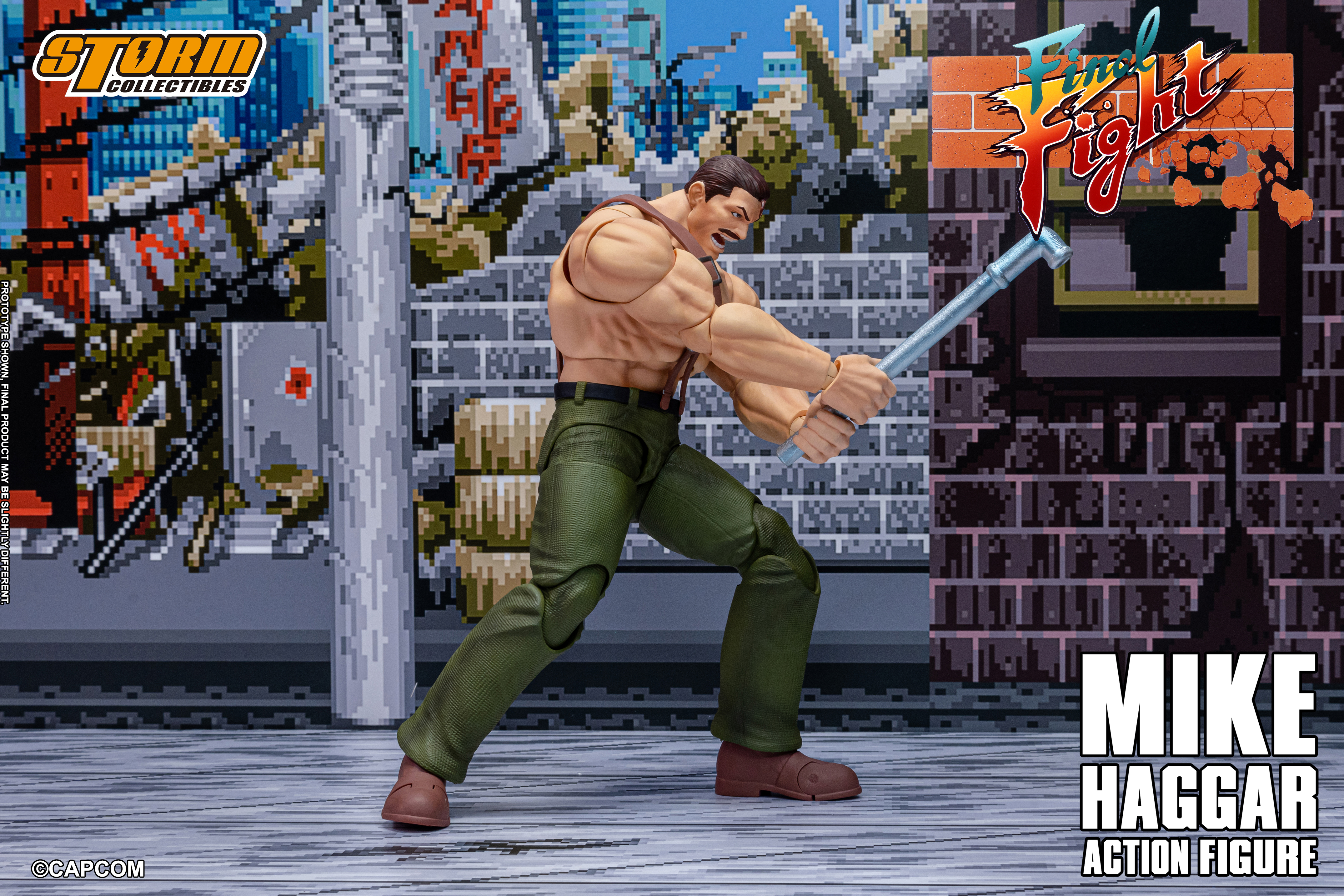 Final Fight Mike Haggar 1/12 Scale Action Figure Gallery Image 13