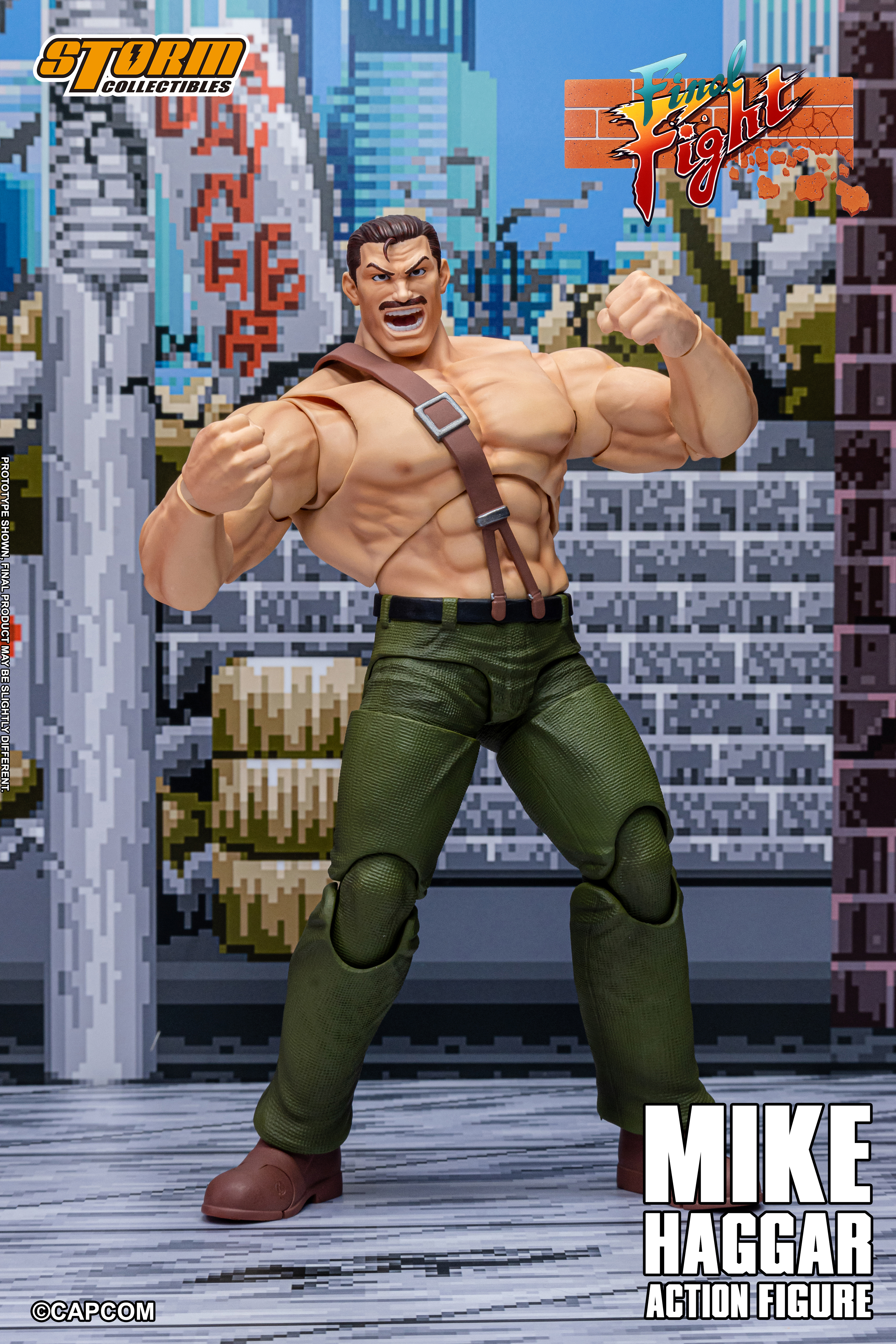 Final Fight Mike Haggar 1/12 Scale Action Figure Gallery Image 16