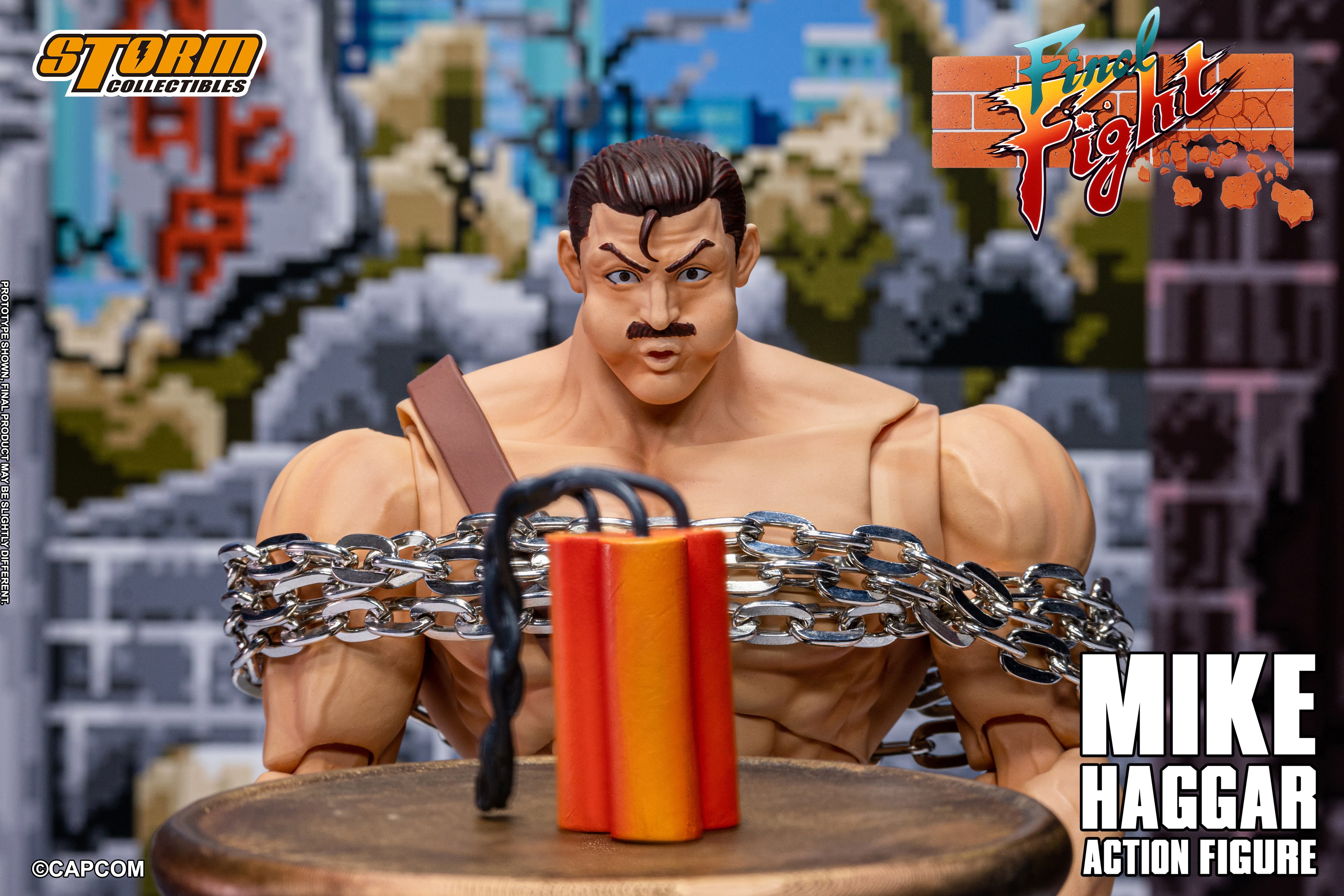 Final Fight Mike Haggar 1/12 Scale Action Figure Gallery Image 22