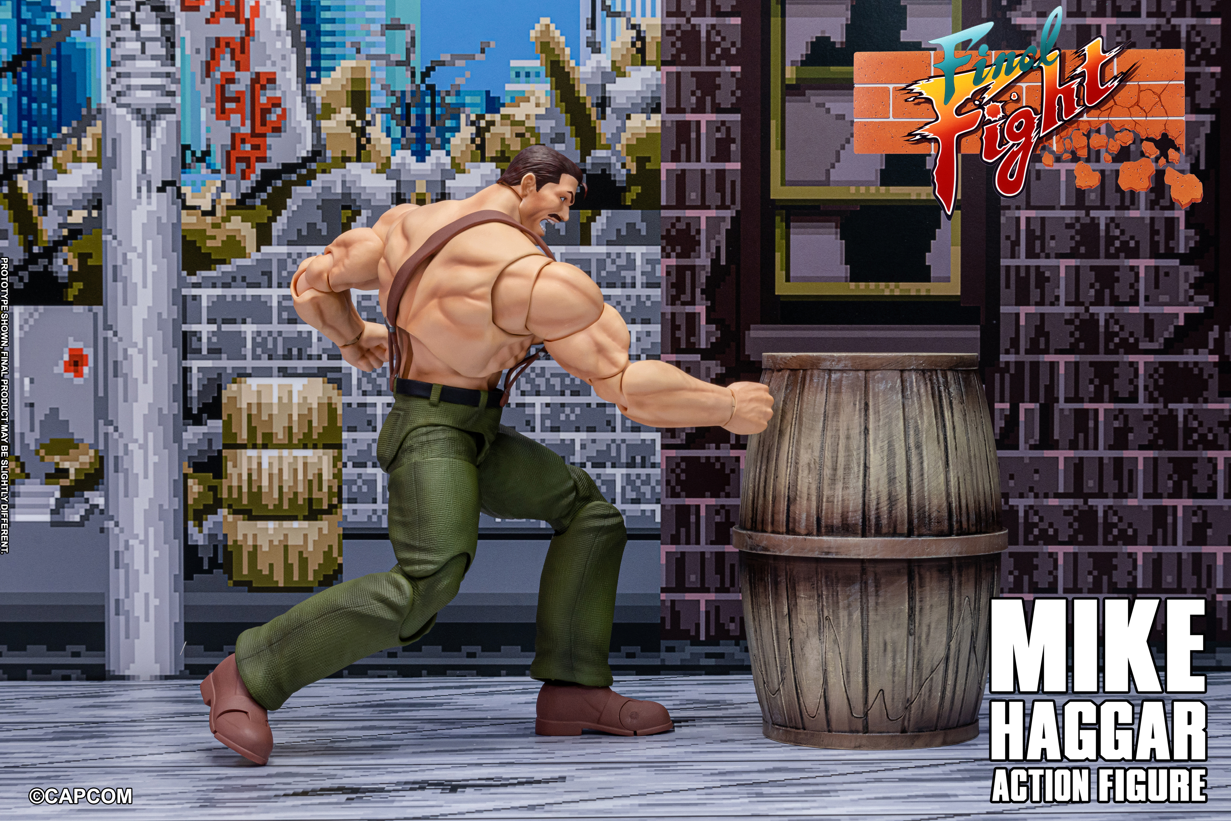 Final Fight Mike Haggar 1/12 Scale Action Figure Gallery Image 8