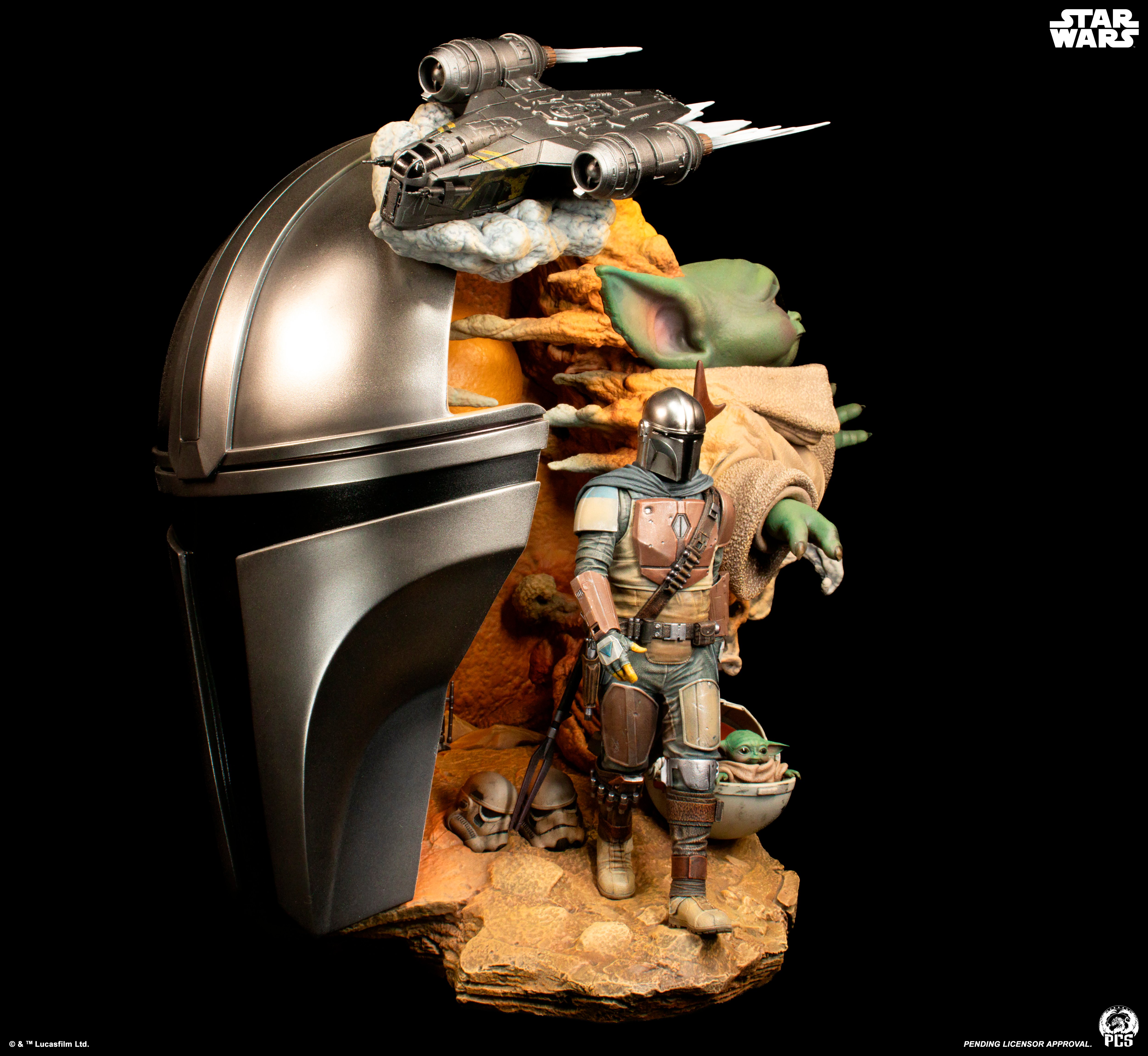 Star Wars: The Mandalorian Fine Art Bust Gallery Image 4