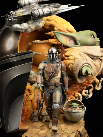 Star Wars: The Mandalorian Fine Art Bust Gallery Image 2