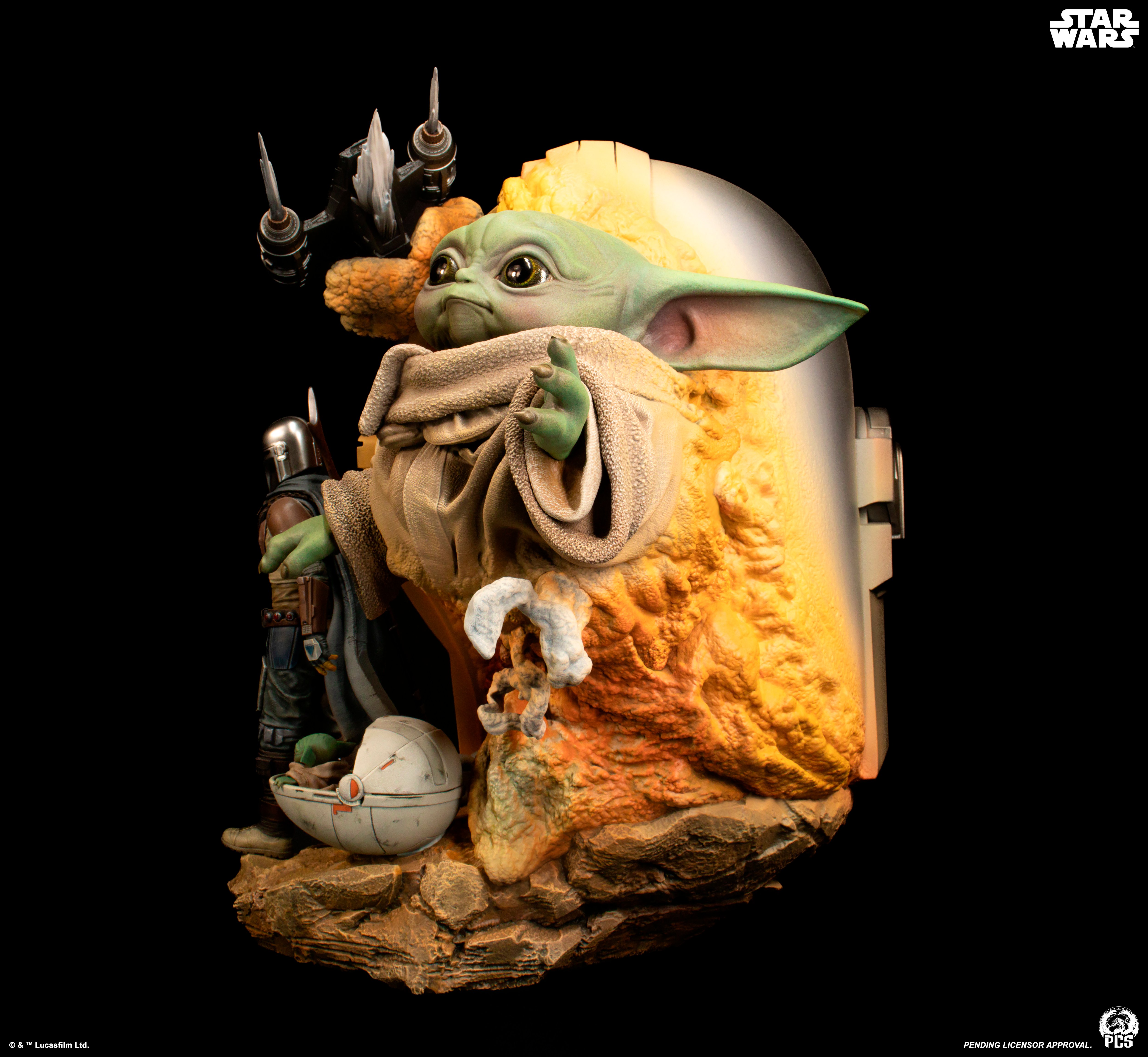 Star Wars: The Mandalorian Fine Art Bust Gallery Image 9