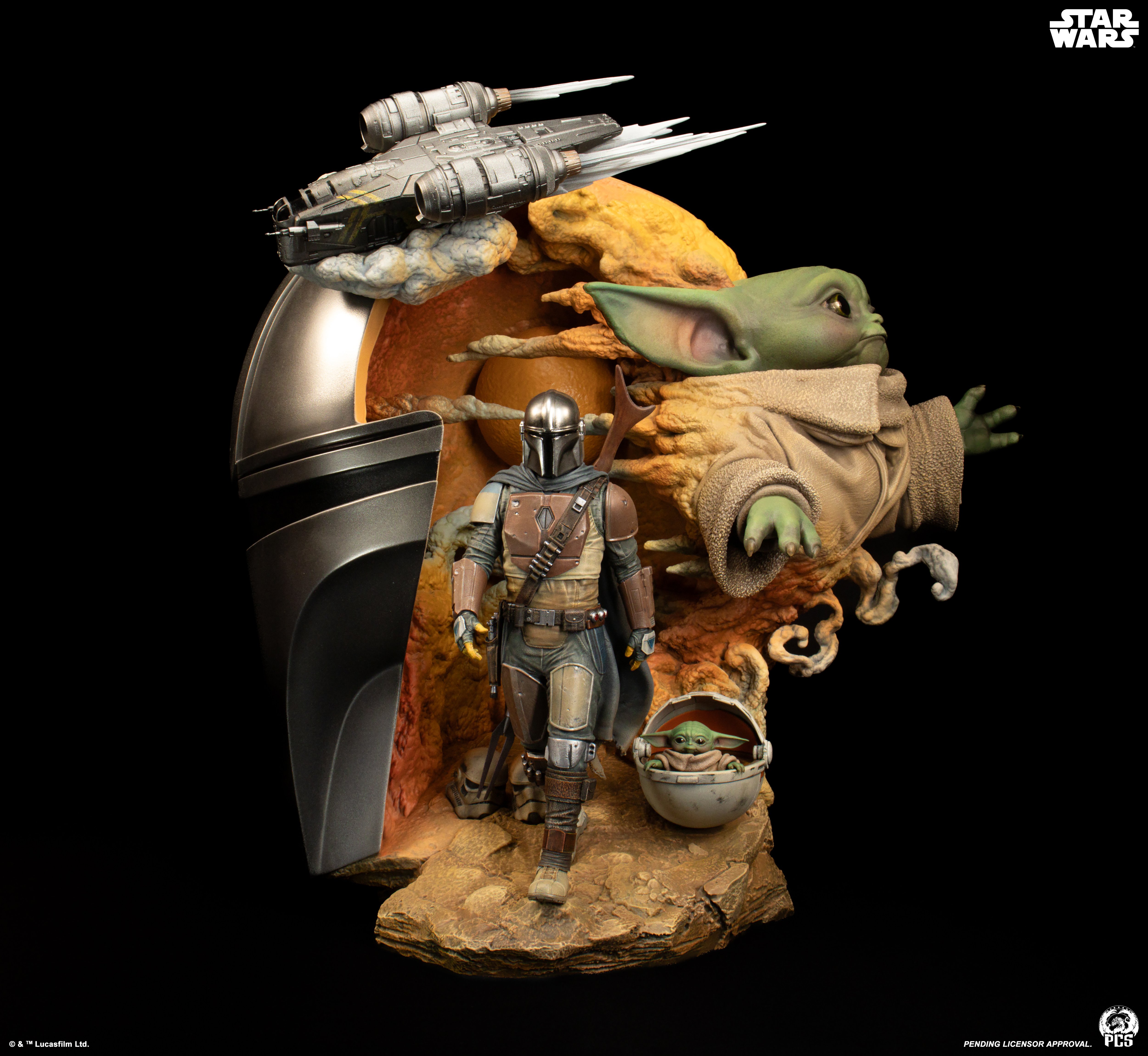 Star Wars: The Mandalorian Fine Art Bust Gallery Image 13