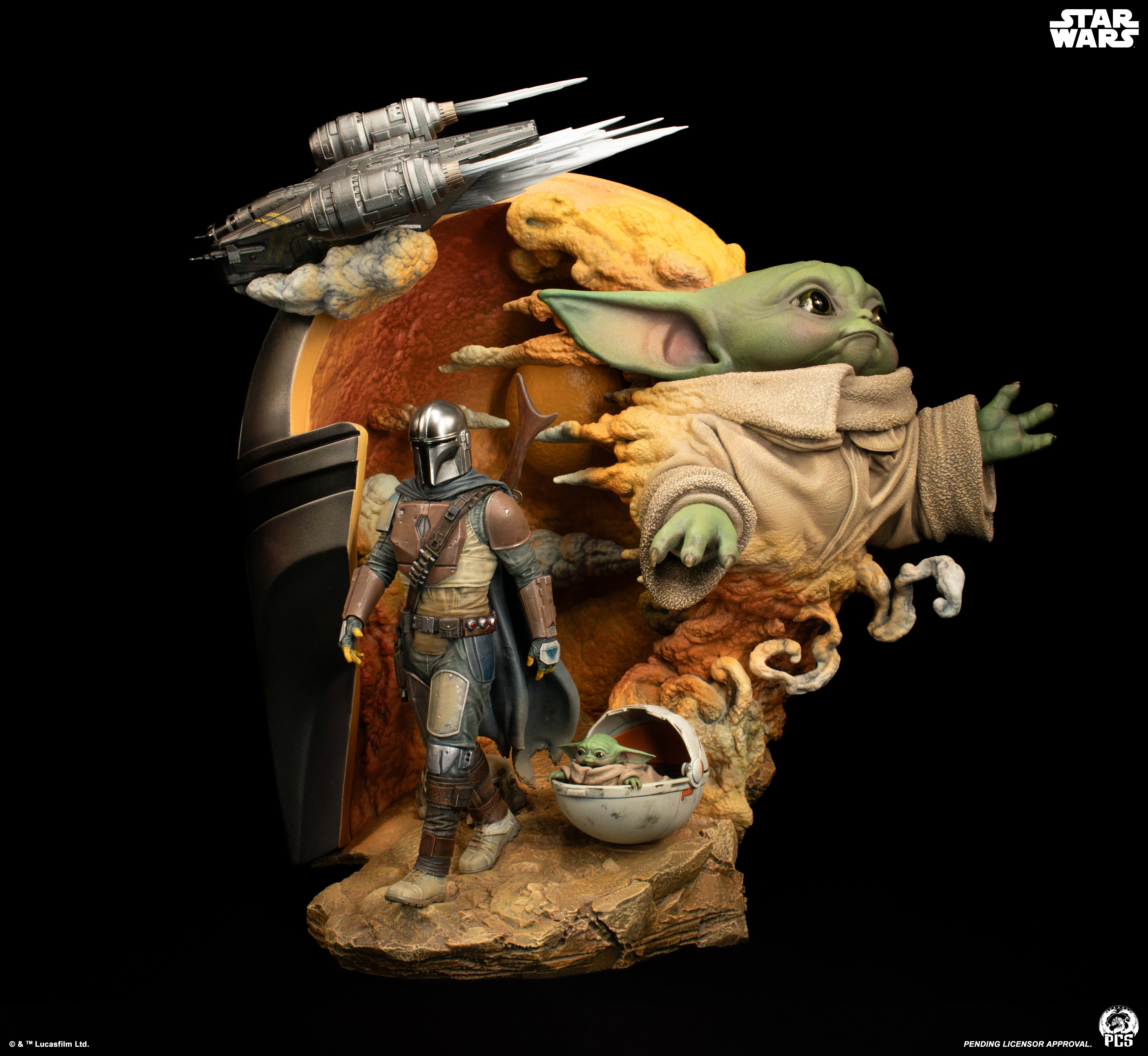 Star Wars: The Mandalorian Fine Art Bust Gallery Image 12