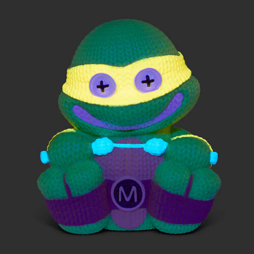 Teenage Mutant Ninja Turtles Handmade by Robots #372 Michelangelo (Glow in the Dark) Figure Gallery Image 6