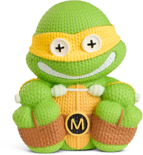 Teenage Mutant Ninja Turtles Handmade by Robots #372 Michelangelo (Glow in the Dark) Figure Gallery Image 9